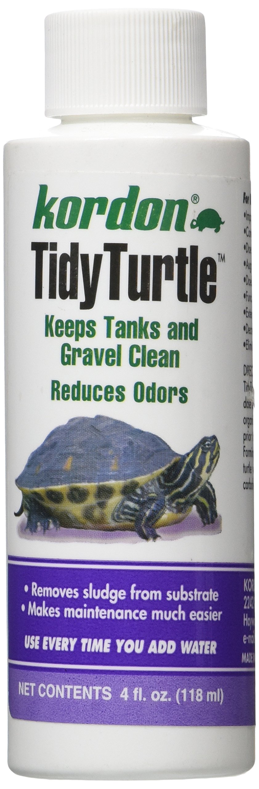 KordonOASIS #39744 Tidy Turtle-Water Quality Control for Aquarium, 4-Ounce