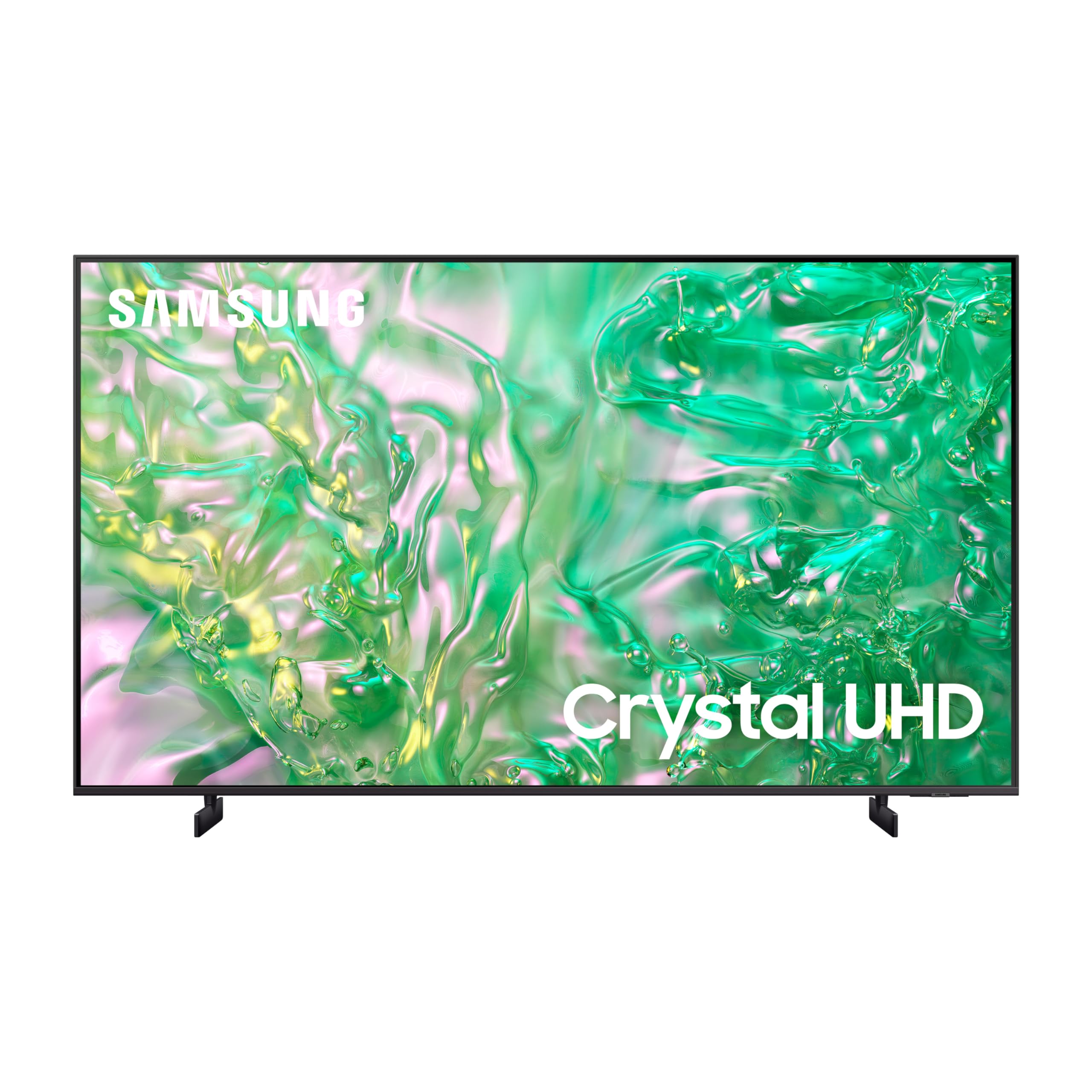 Samsung Smart TV, Crystal UHD, DU8000, 55 Inch, 2024, Dynamic Crystal Color, 4K Upscaling, Samsung TV Plus, AirSlim Design, Titan Gray, UA55DU8000UXZN