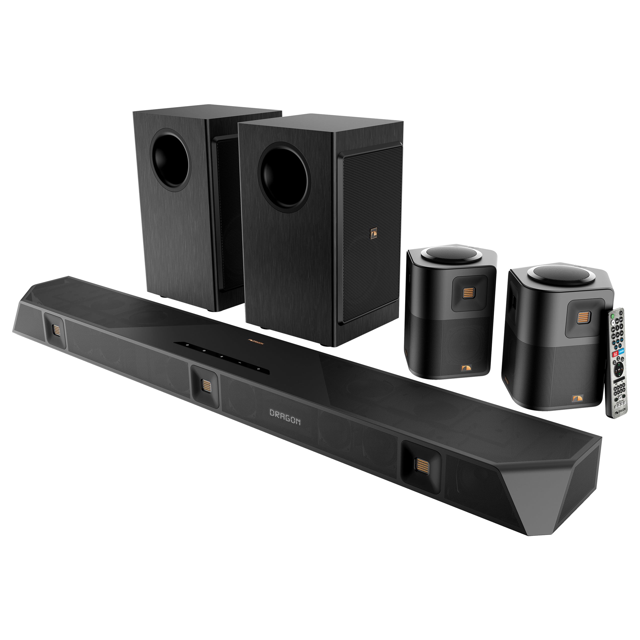 NakamichiDragon 11.4.6 Home Surround Sound System (Dolby Atmos Soundbar with DTS:X Pro)