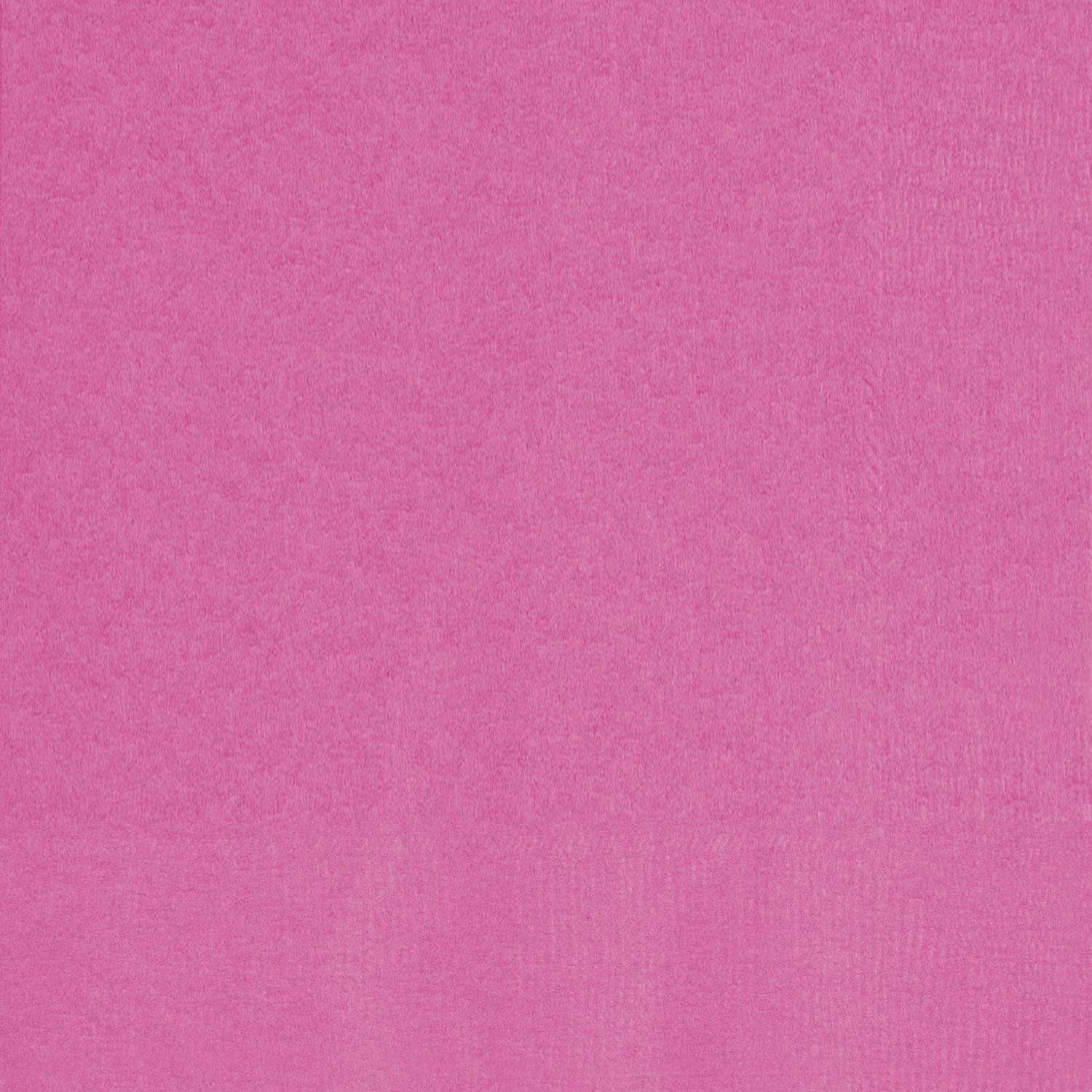 Unique Paper Beverage Napkins 20 Pieces Set, 5 Inch Size, Hot Pink