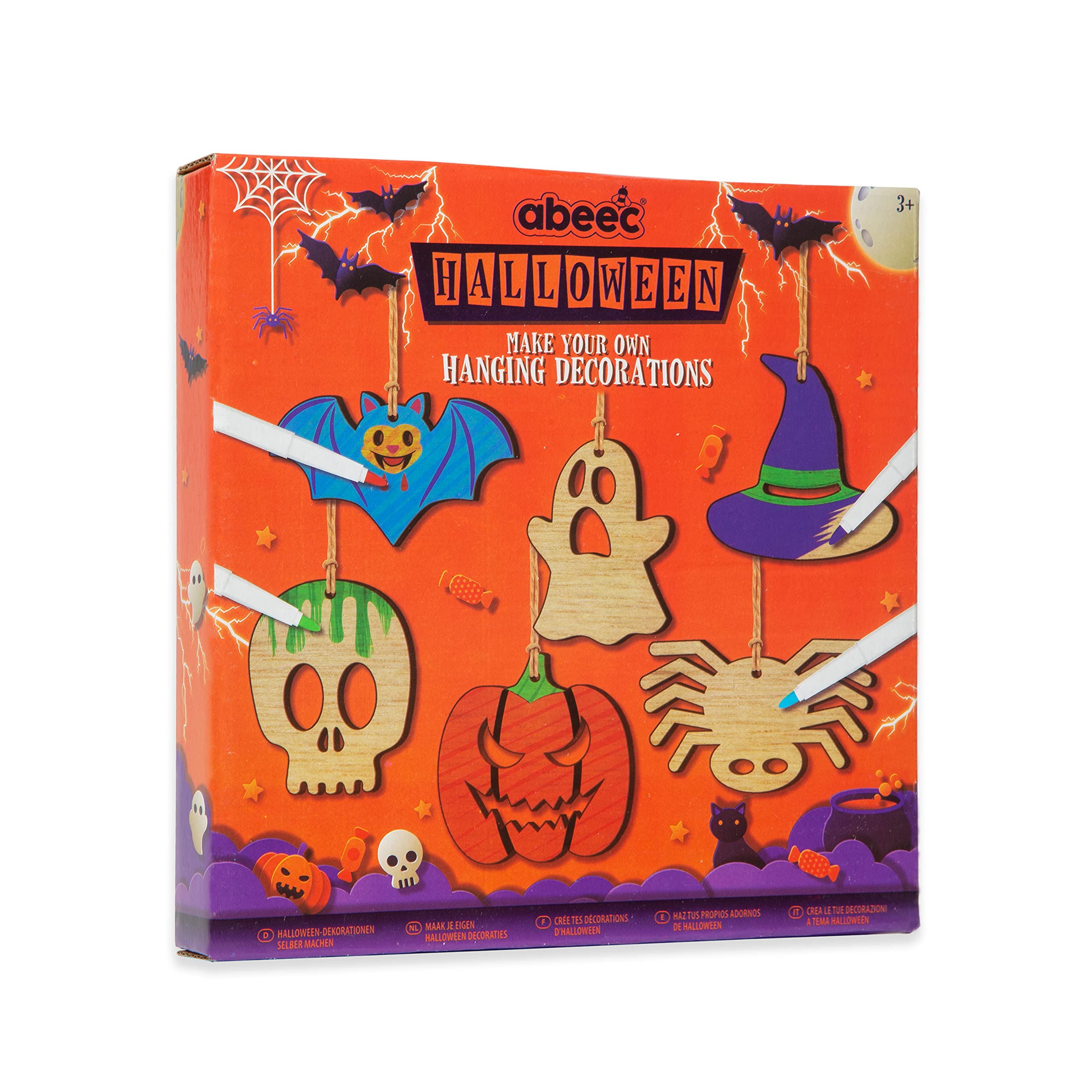 abeec Halloween Crafts for Kids | Make Your Own Halloween Decorations, Great Halloween Arts & Craft Activies for Children