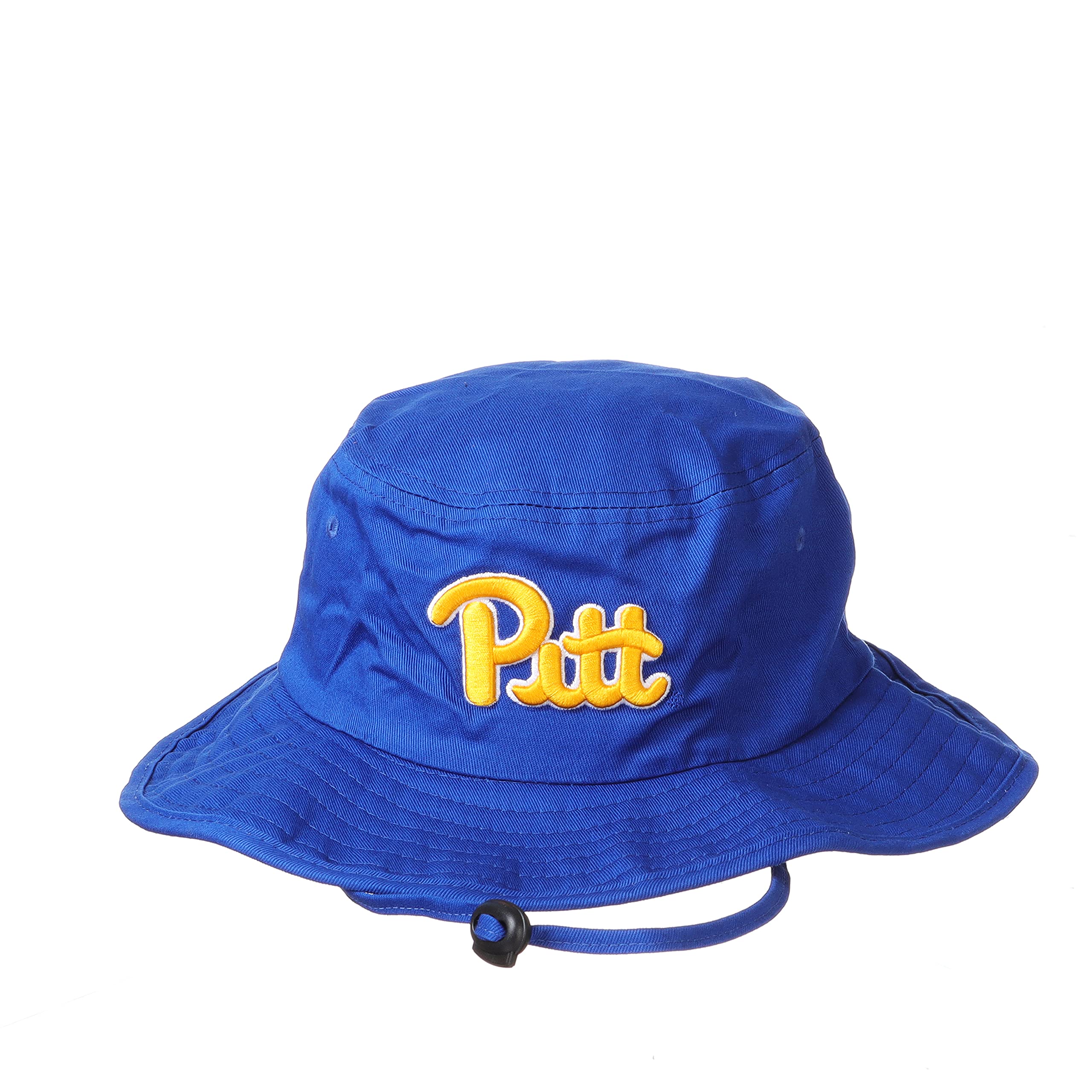 NCAA Pittsburgh Panthers Mens Bucket Hat Trainer Team Color, Pittsburgh Panthers Royal, Large