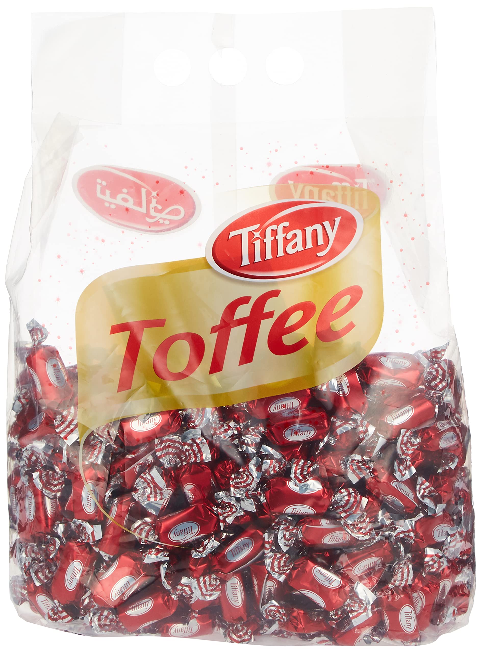 Tiffany, Deluxe, Assortment of Delicious Toffees, Red, 2.5Kg