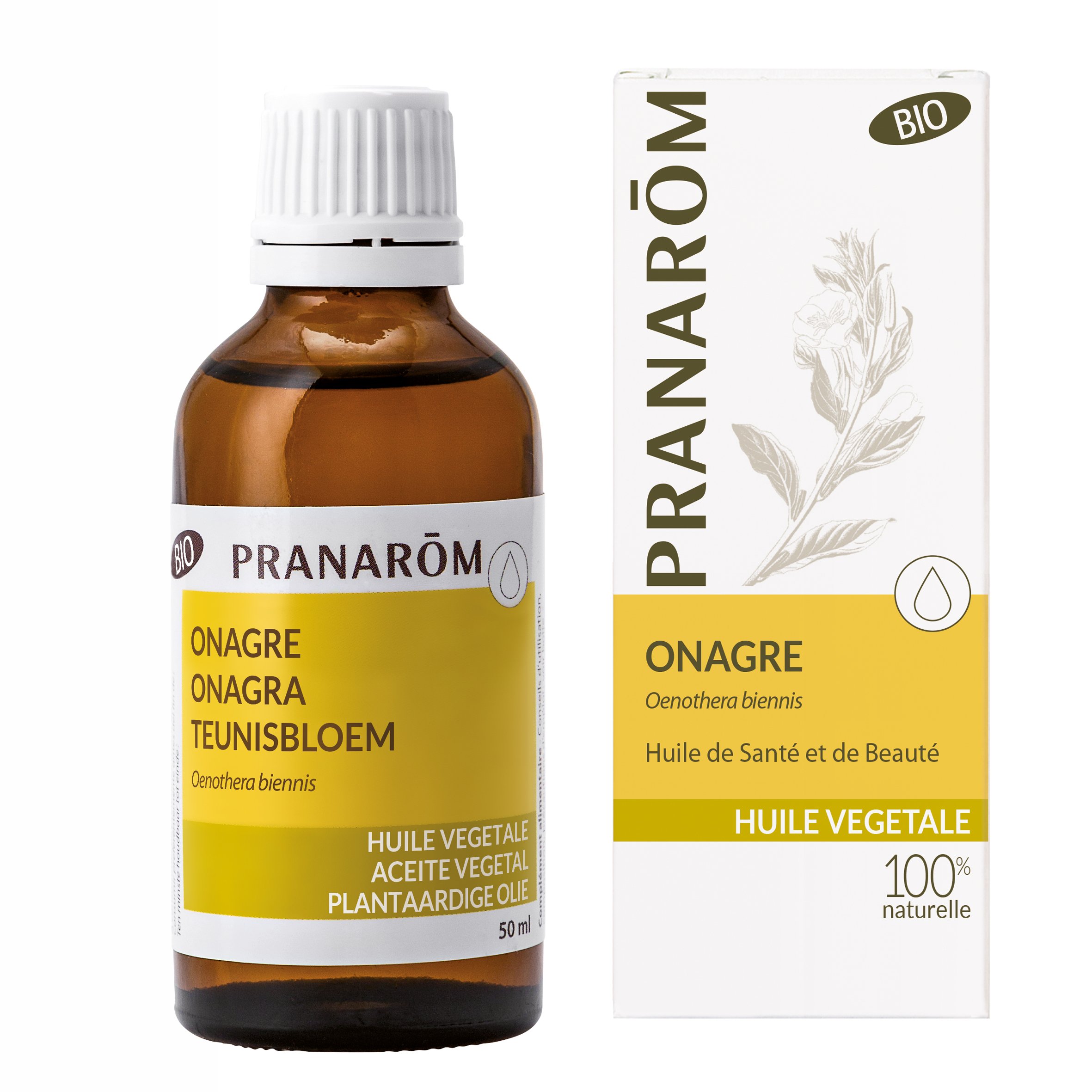 Pranarm Onager Vegetable Oil 100 % Organic by Pranarom