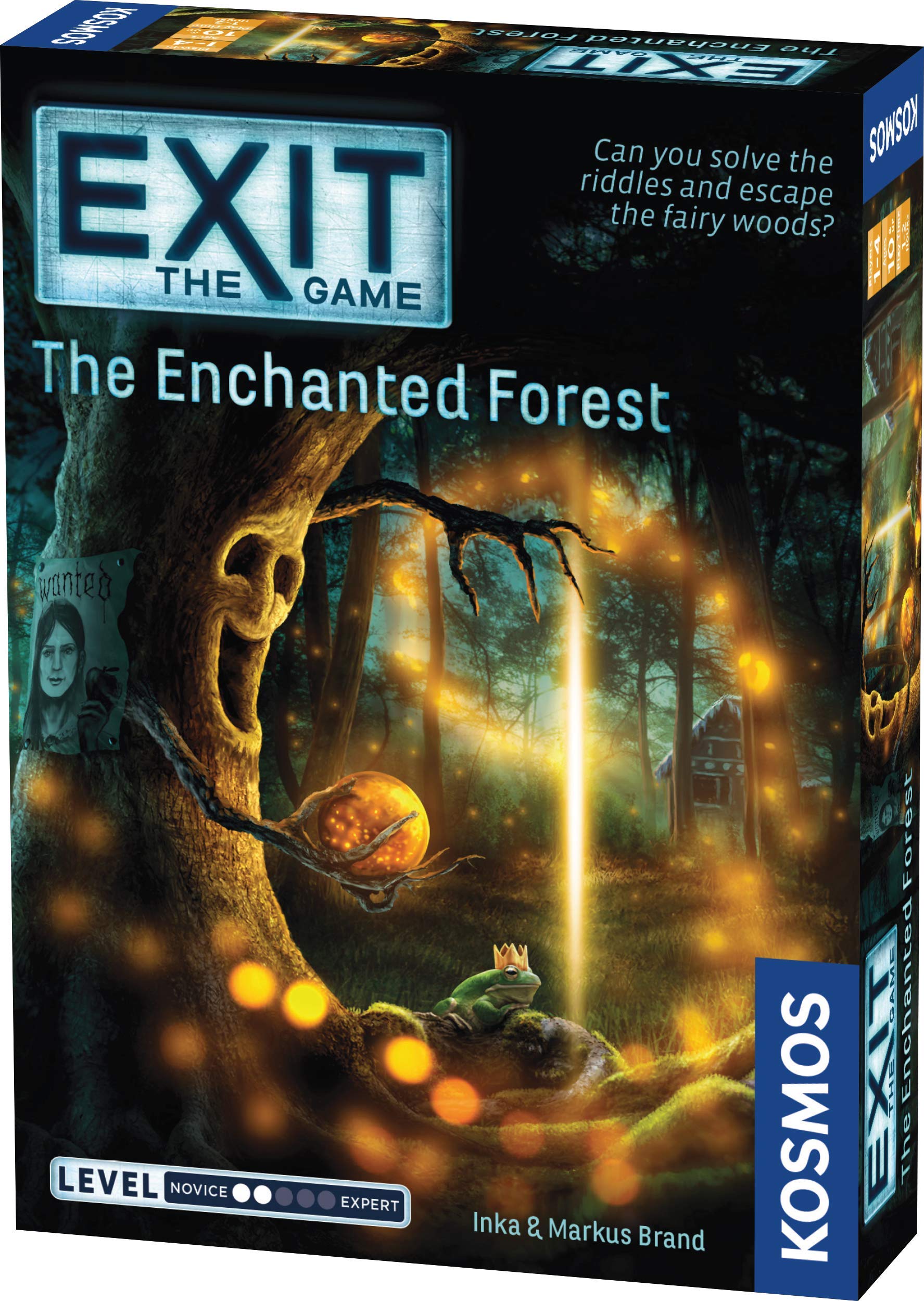 Thames & Kosmos EXIT: The Enchanted Forest, Escape Room Card Game, Family Games for Game Night, Party Games for Adults and Kids, For 1 to 4 Players, Ages 10+