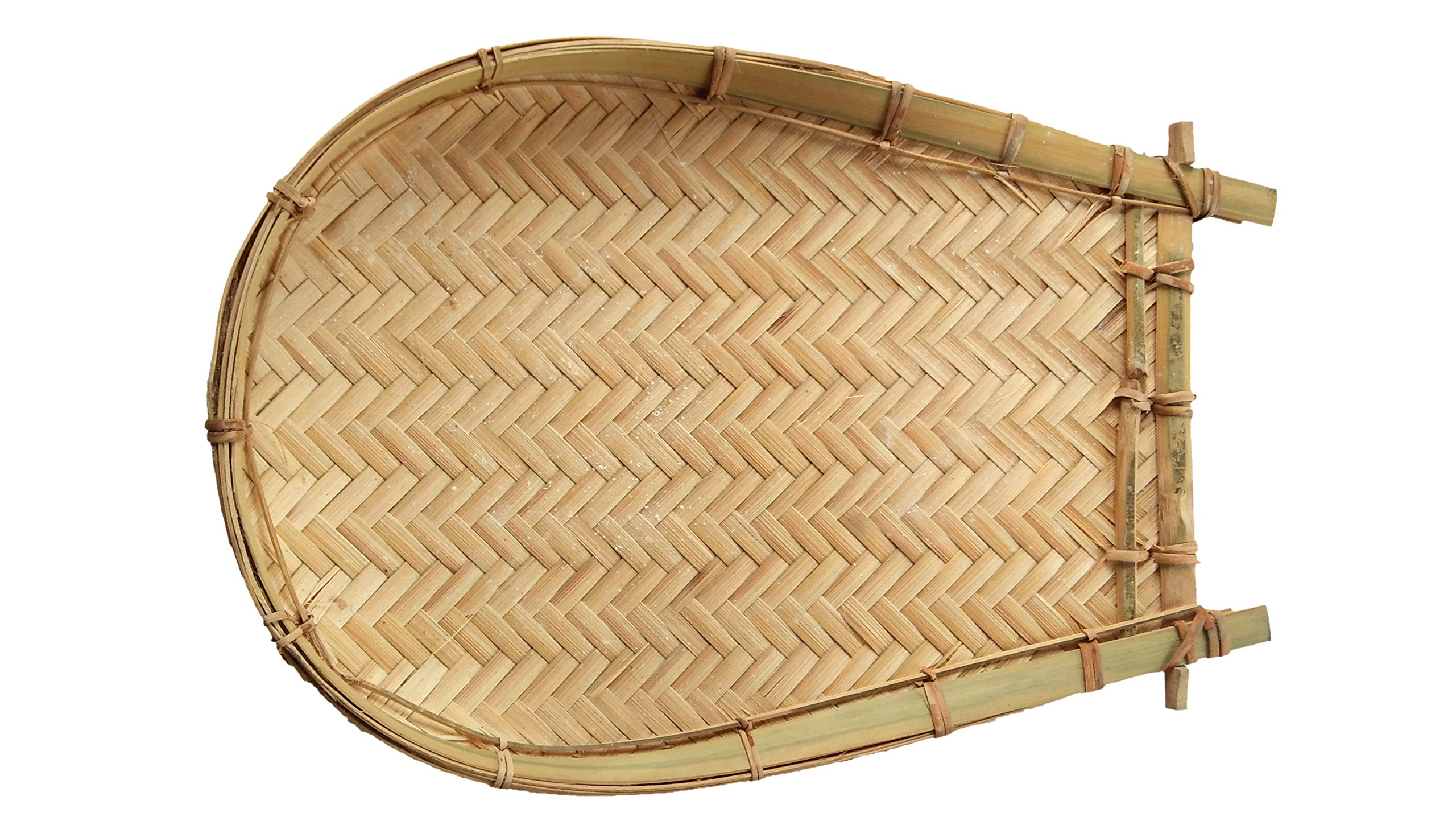 Kula, Puja samagri Keeper Tray Made of Bamboo and Cane(Beth) (Small)