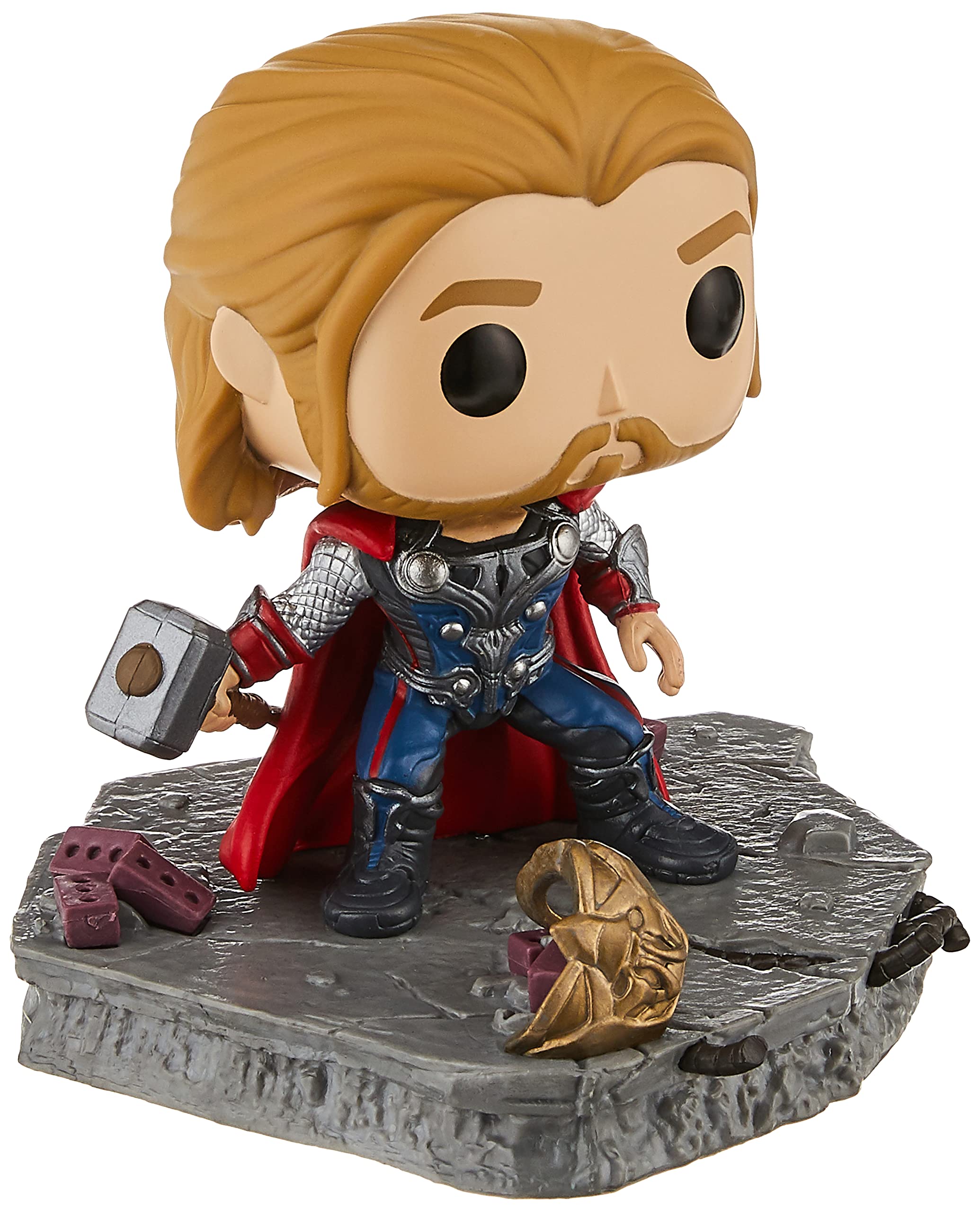 Funko Pop! Deluxe Marvel: Avengers Assemble Series - Thor, Amazon Exclusive, Figure 4 of 6