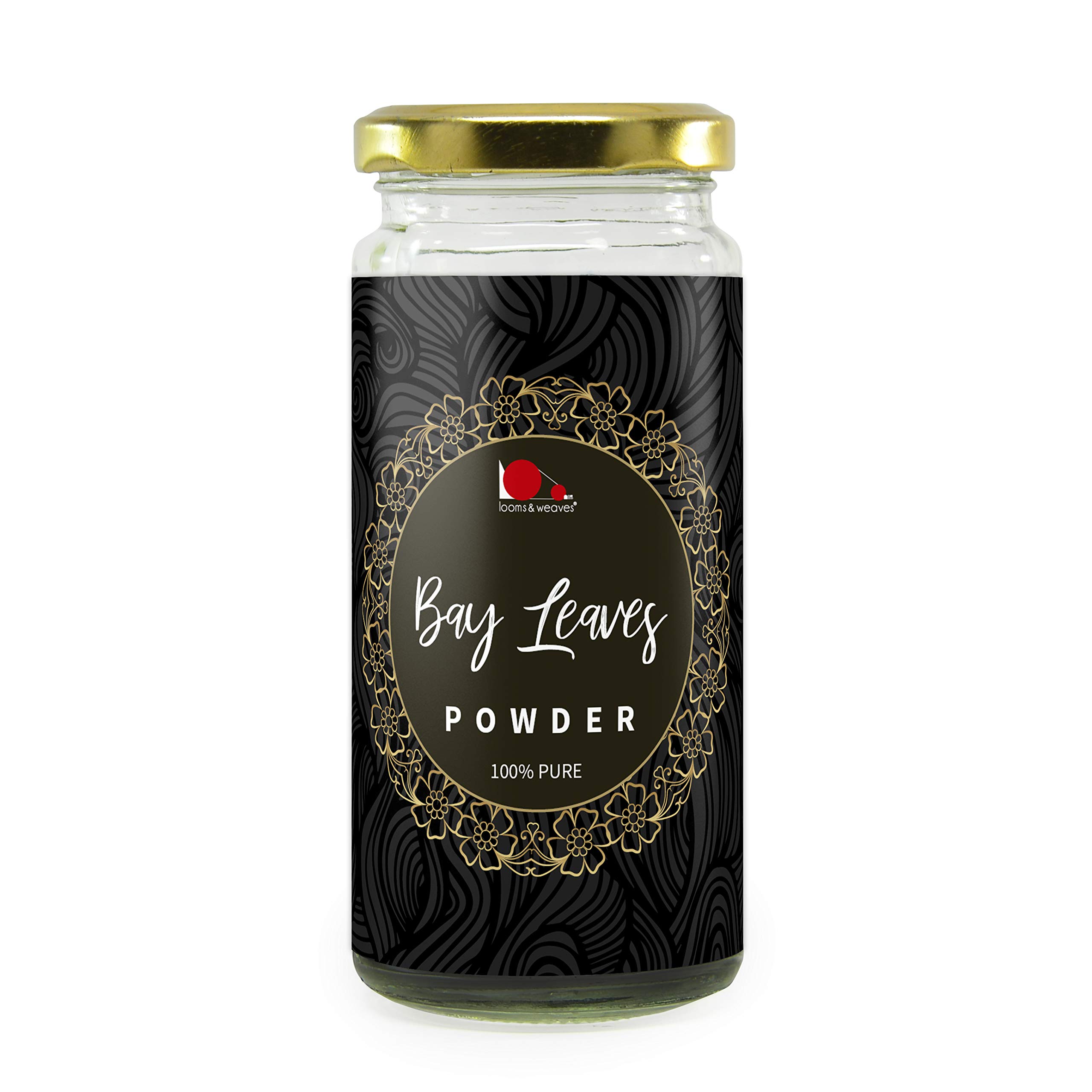 looms & weaves - Dry Bay Leaves Powder (Tej Patta Powder) -100 gm