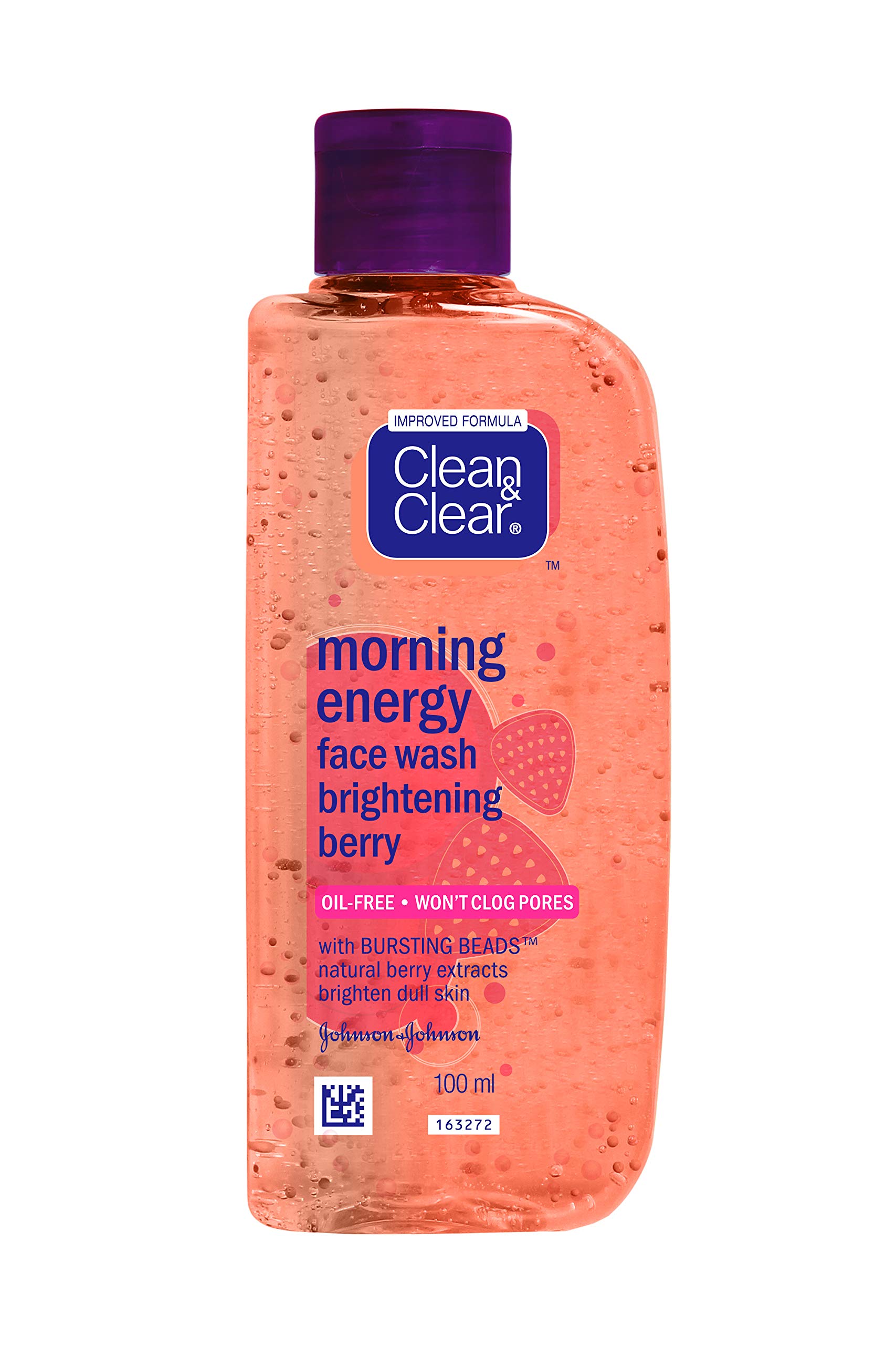 Clean & ClearMorning Energy Berry Face Wash, 100ml