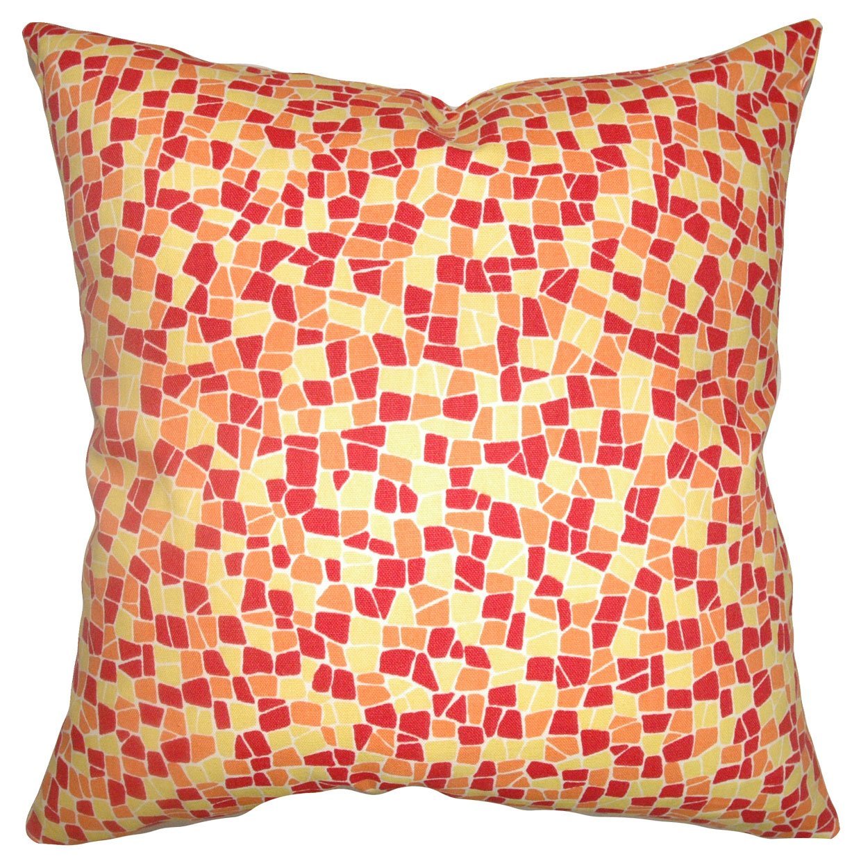 The Pillow Collection Bentlee Geometric Bedding Sham Sungold, King/20" x 36"