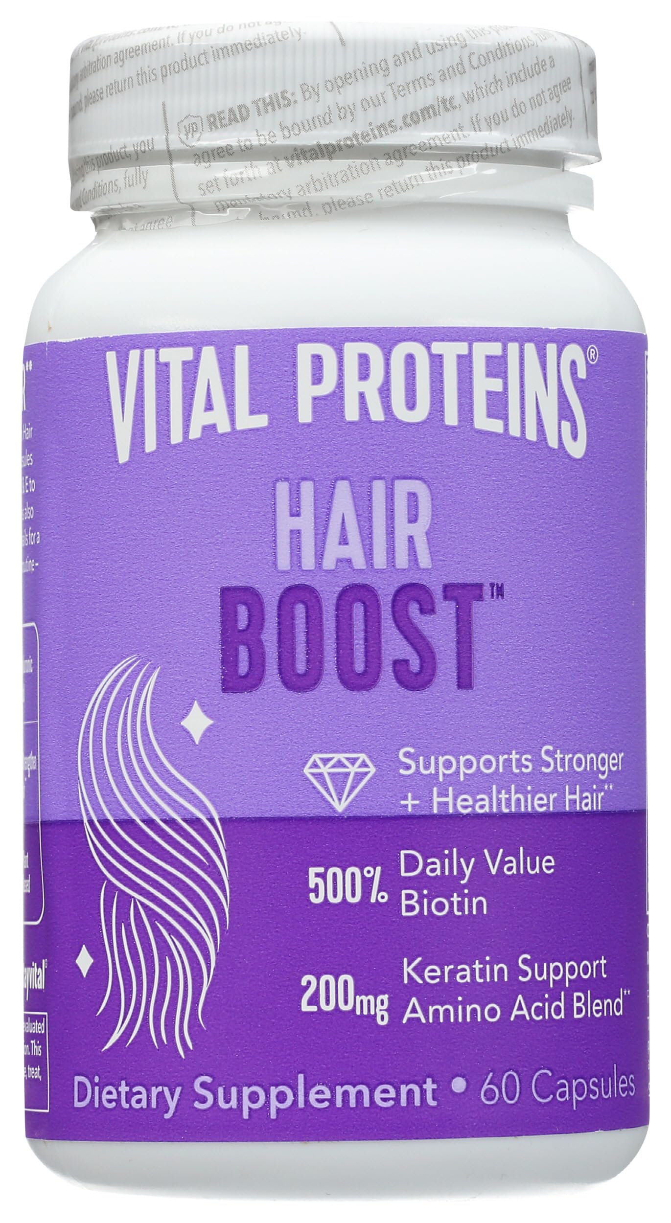 Vital Proteins Hair Boost Capsule, 60 CT