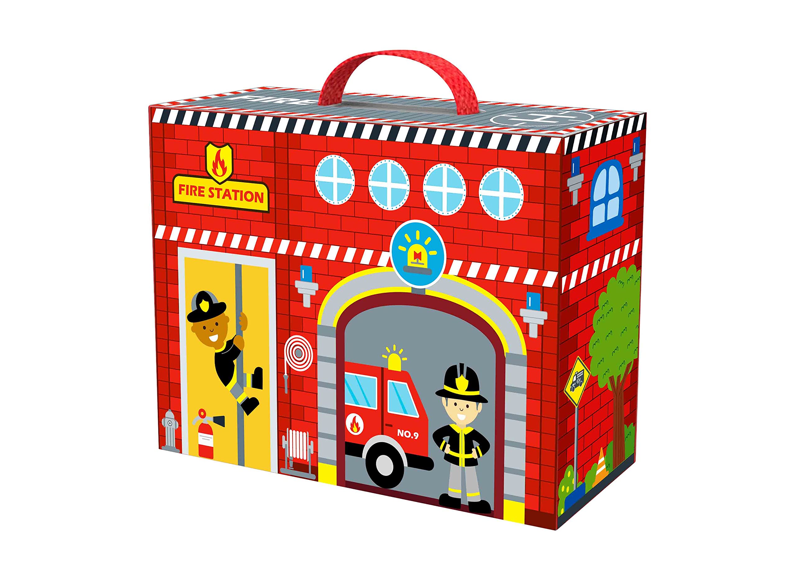 Tooky Toy Fire Station Box