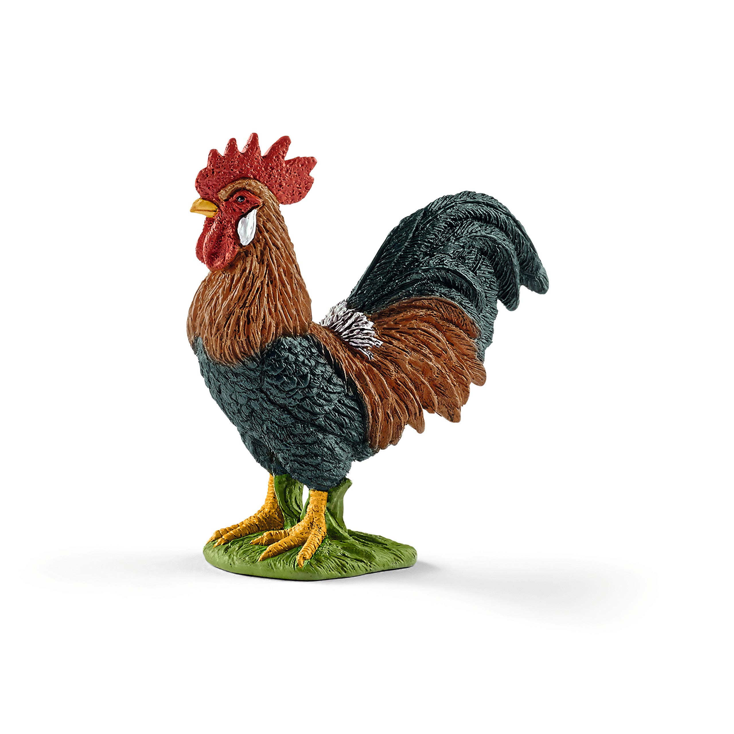 Schleich Rooster Toy Figure, Multi-Colour, 13825