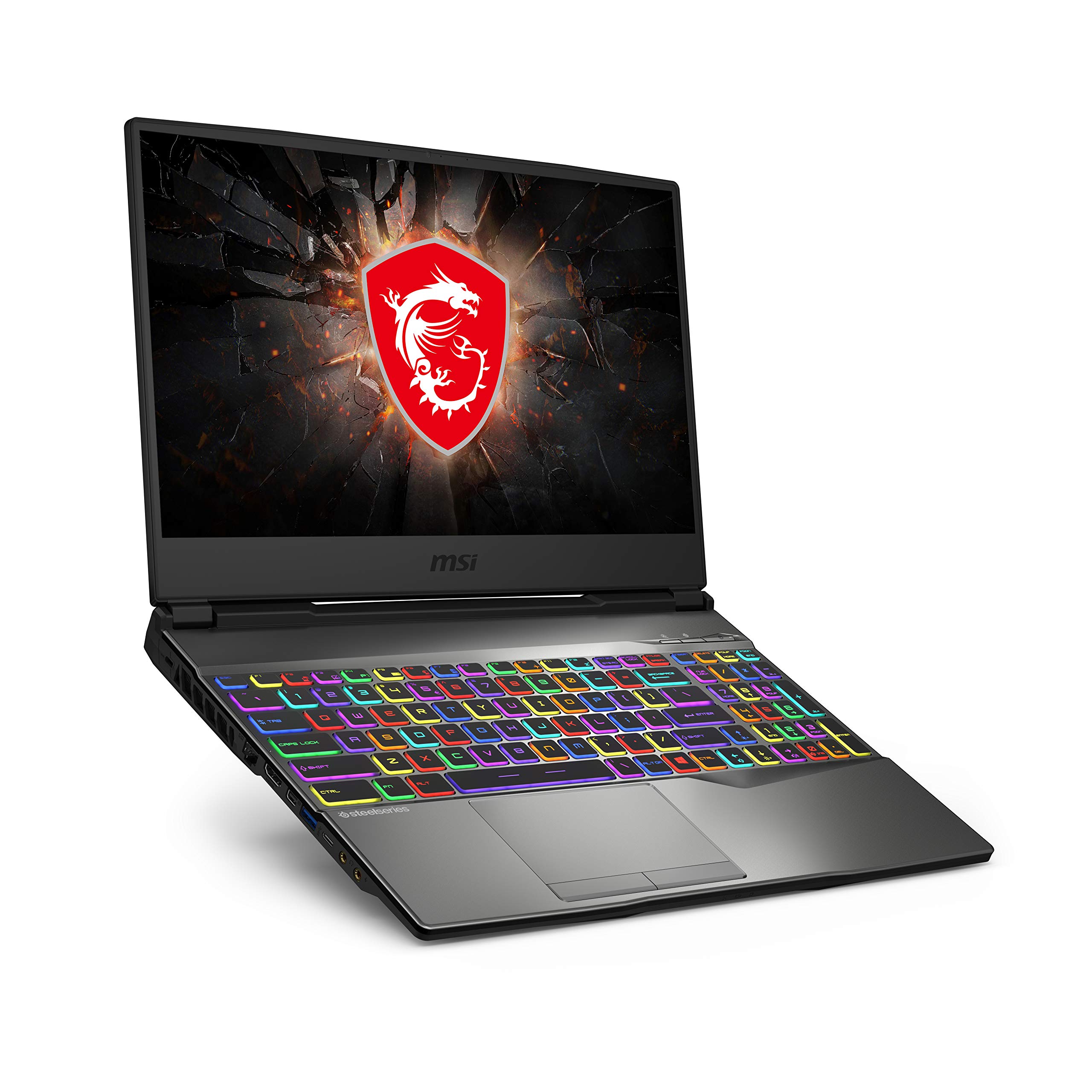 MSI GP65 Leopard 10SDK-049 15.6" 120Hz 3ms Gaming Laptop Intel Core i7-10750H GTX 1660 Ti 16GB 512GB NVMe SSD Win10 VR Ready