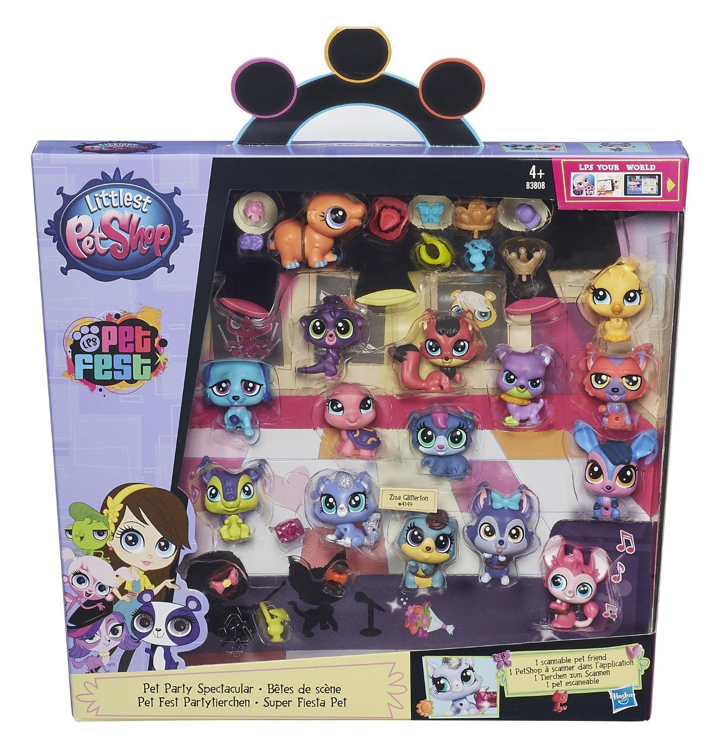 Littlest Pet Shop Party Spectacular Collector Pack Toy, Includes 15 Pets, Ages 4 and Up