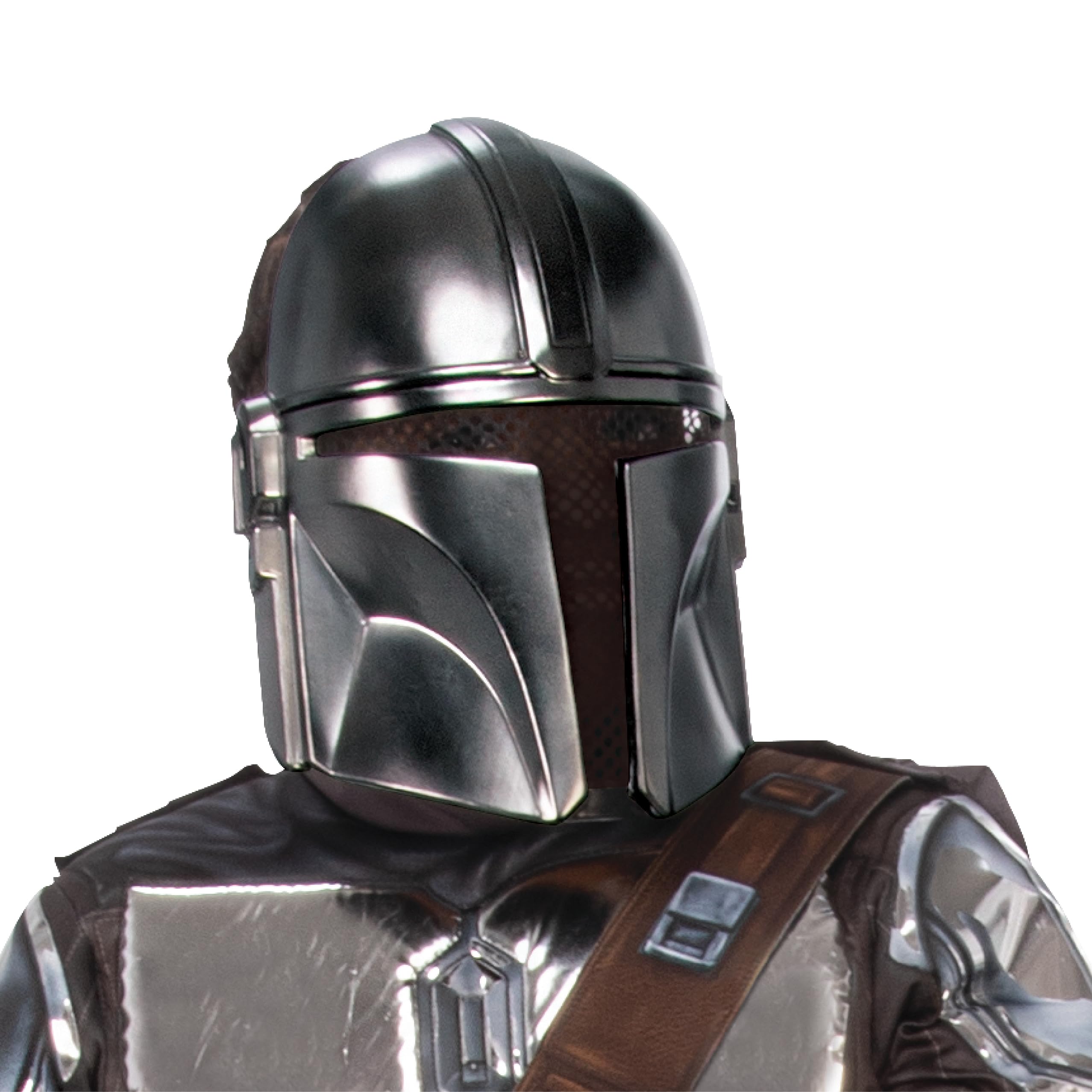 RubiesRubie's Star Wars: The Mandalorian Beskar Armor Kids 1/2 Face Mask