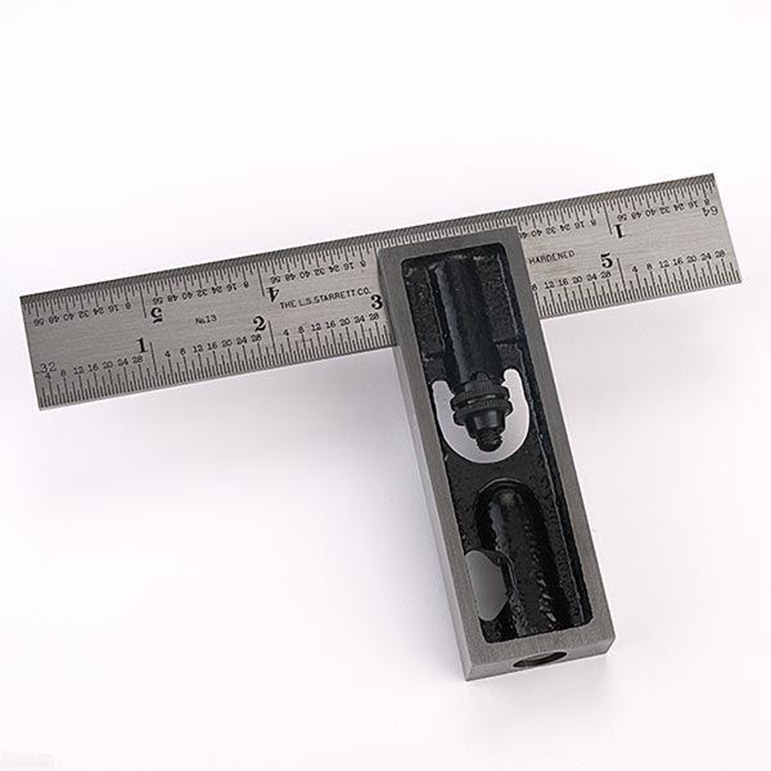 Starrett13C 6-Inch Double Square with Hardened Blade