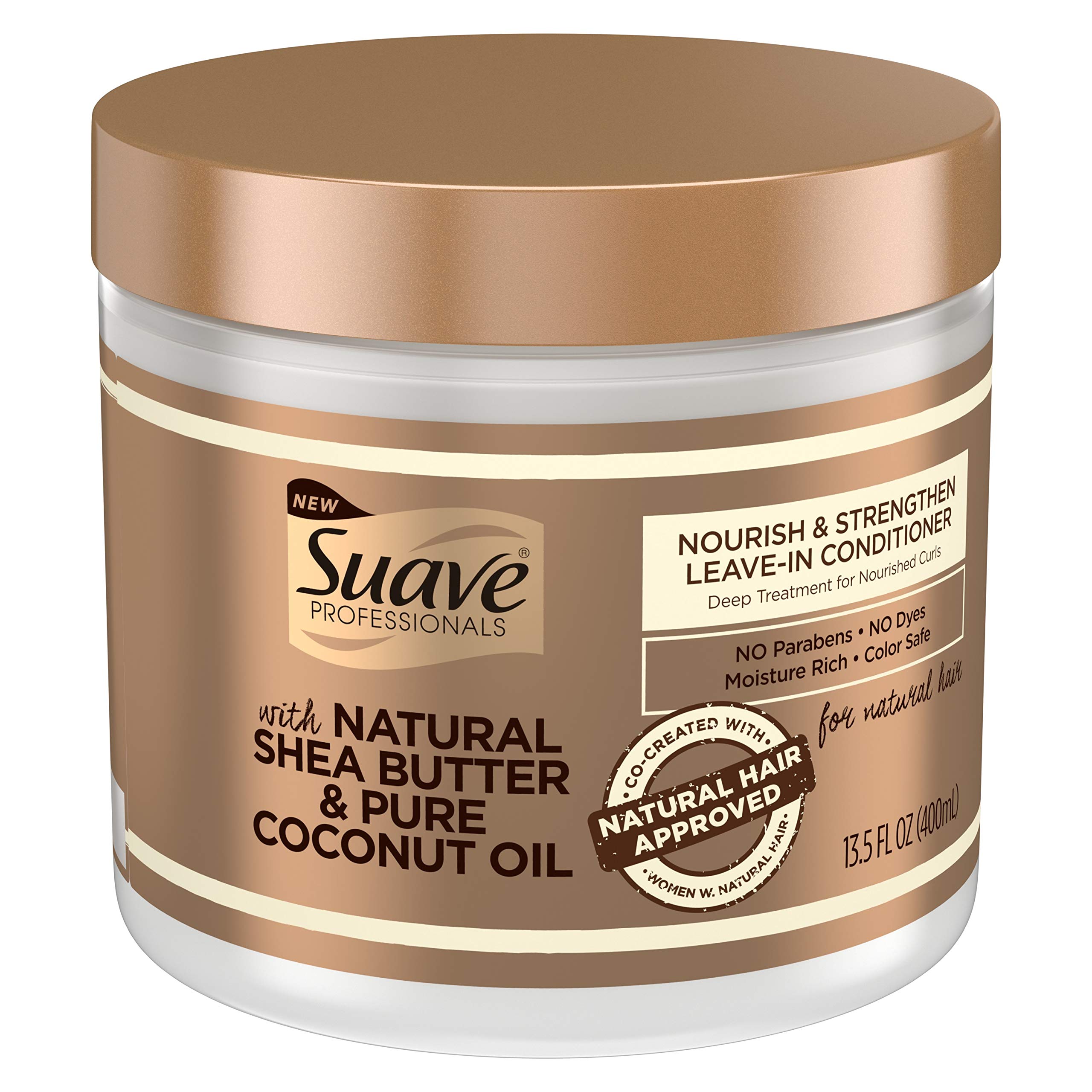 SuaveProfessionals Natural Shea Butter Coconut Nourish & Strengthen Leave-In Conditioner 13.5 fl oz