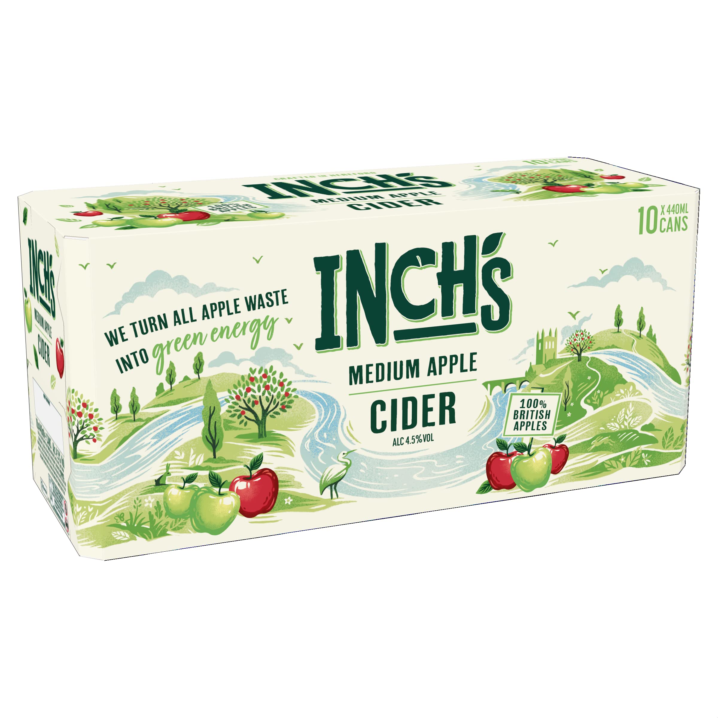 Inch'sApple Cider Cans, 10 x 440ml