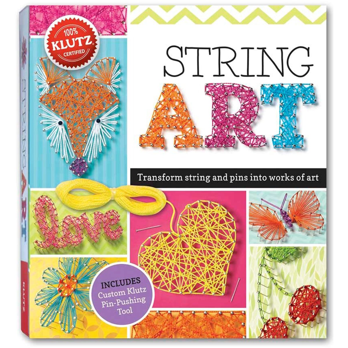 String Art: Turn string and pins into works of art (Klutz)