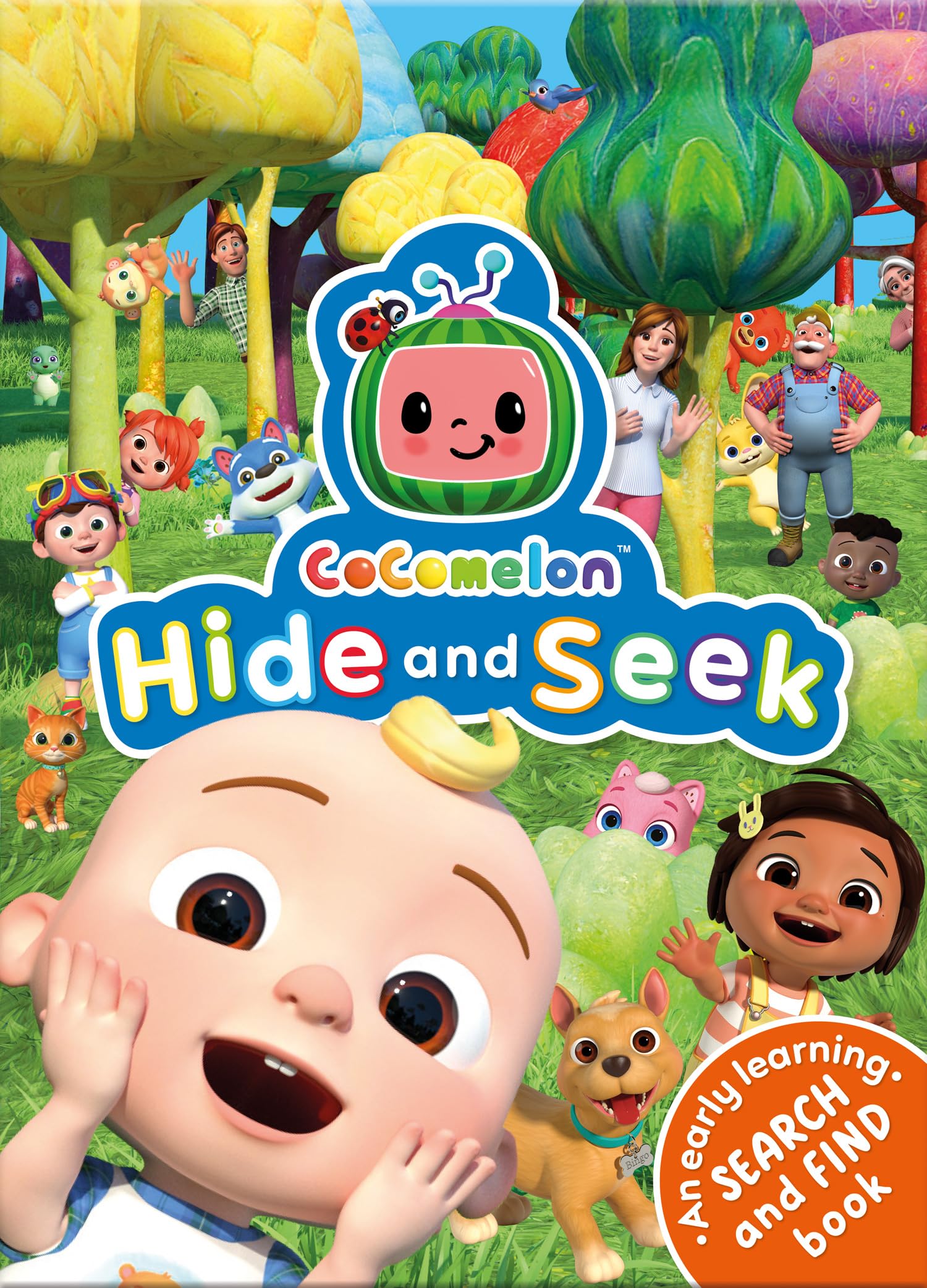 CoComelon: Hide-and-Seek: Brand New Children’s Search and Find book, perfect for pre-school fans of the hit show CoComelon