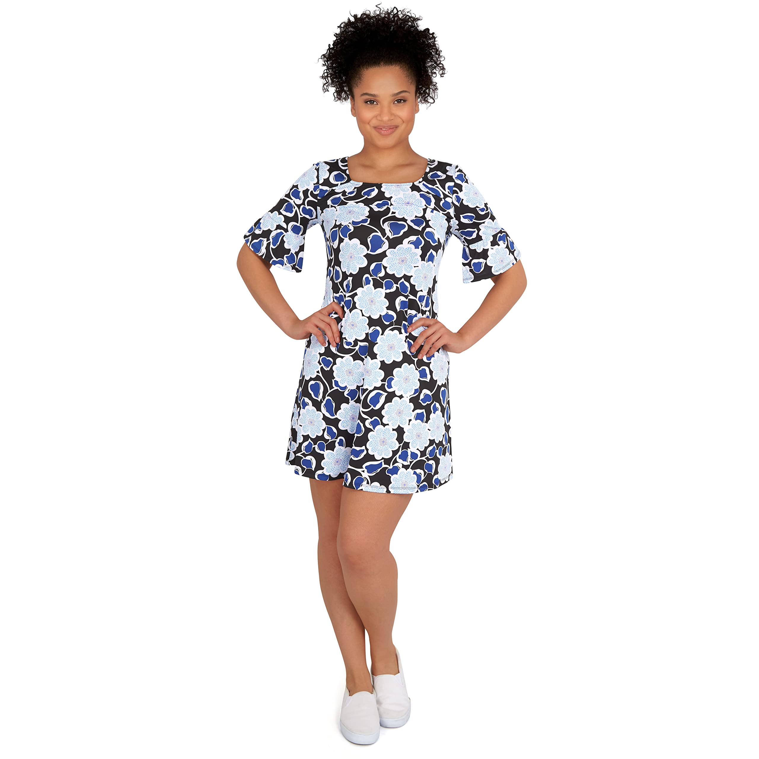 Ruby Rd.Womens Womens Daisy Daze Puff Dress