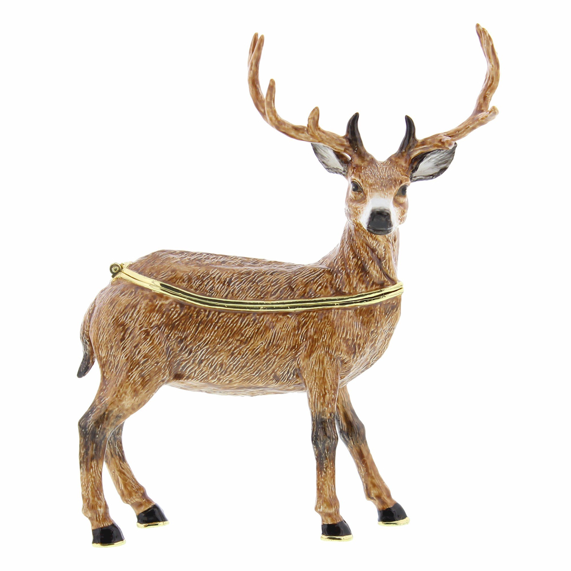 Stag Trinket Box Ornament - Treasured Trinkets