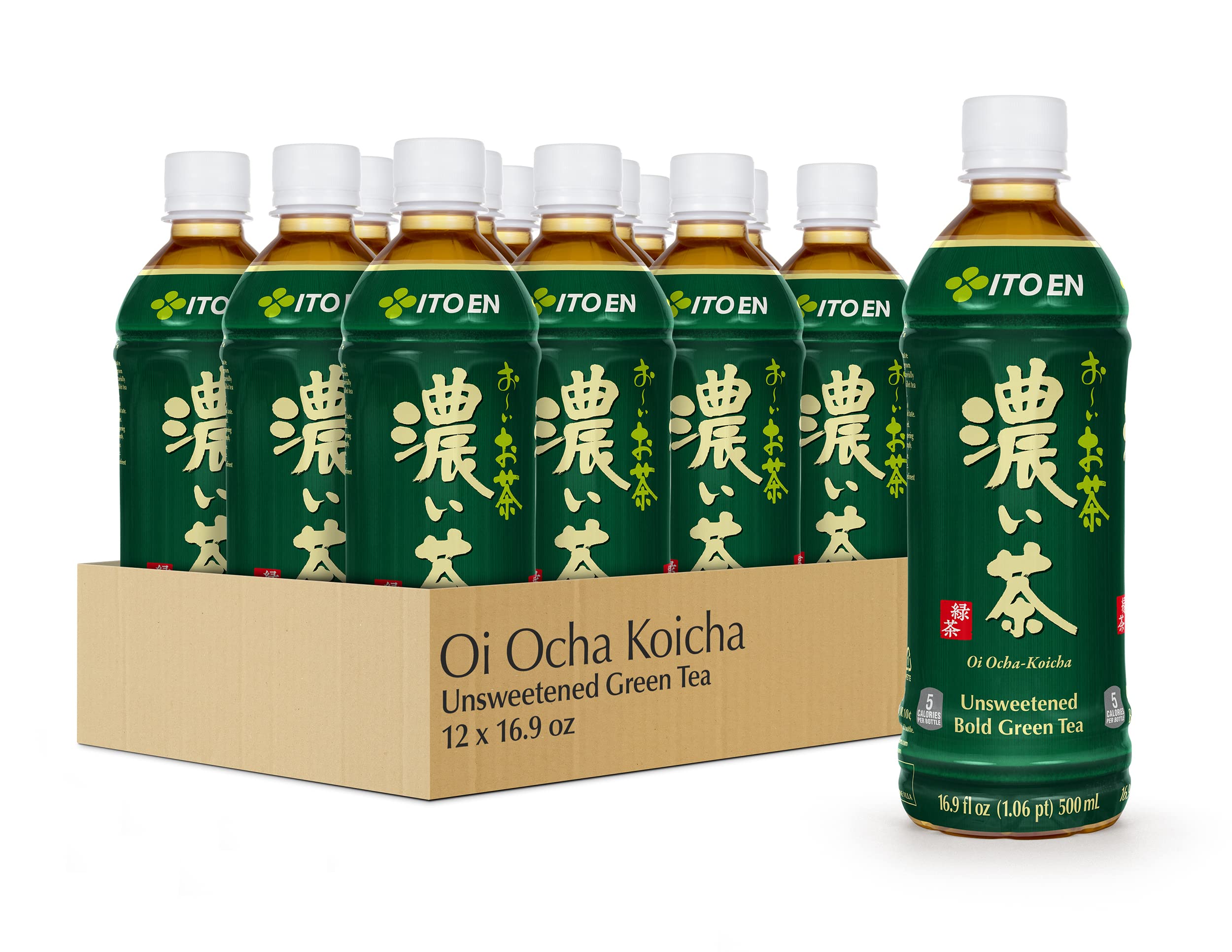 ITO ENUnsweetened Oi Ocha Dark Green Tea 16.9 Fl. Oz.