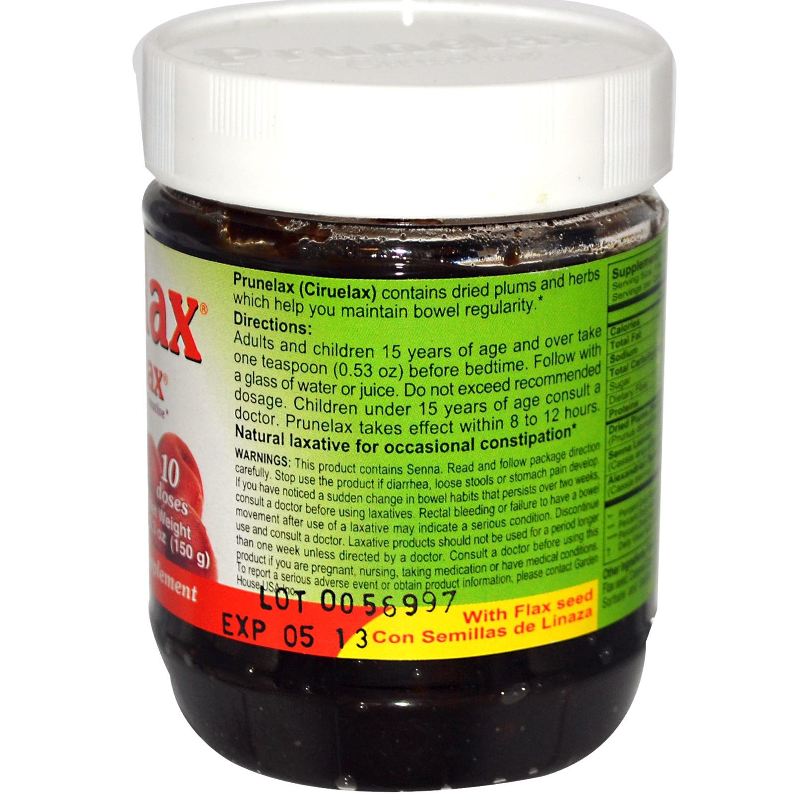 Ciruelax Laxative Jam 5.30 Ounces