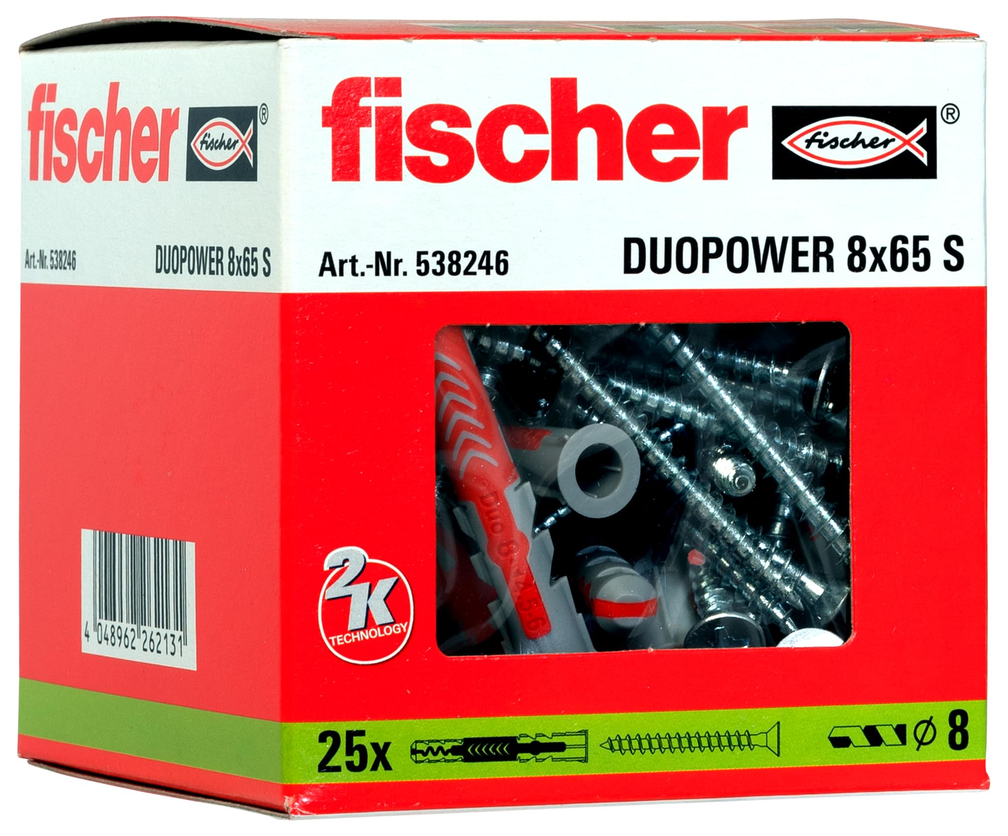 fischer DuoPower 8 x 65 S