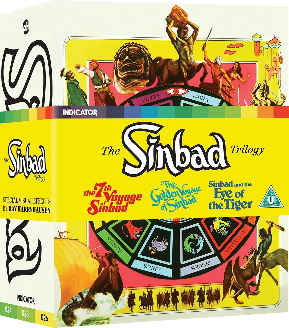 The Sinbad Trilogy (Dual Format Limited Edition) [Blu-ray] [Region Free]