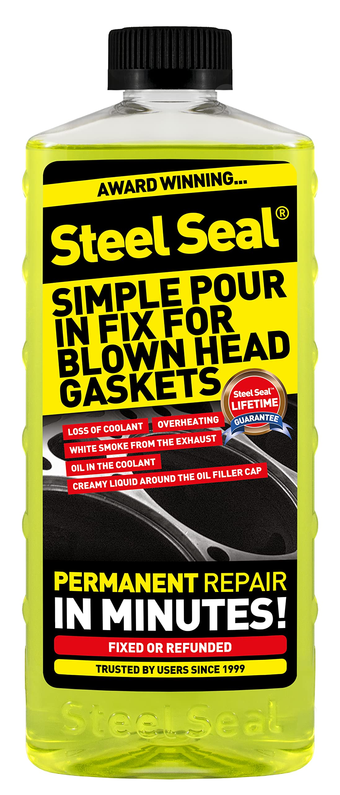 Head Gasket Sealer for 4 Cylinder Engines - Steel Seal