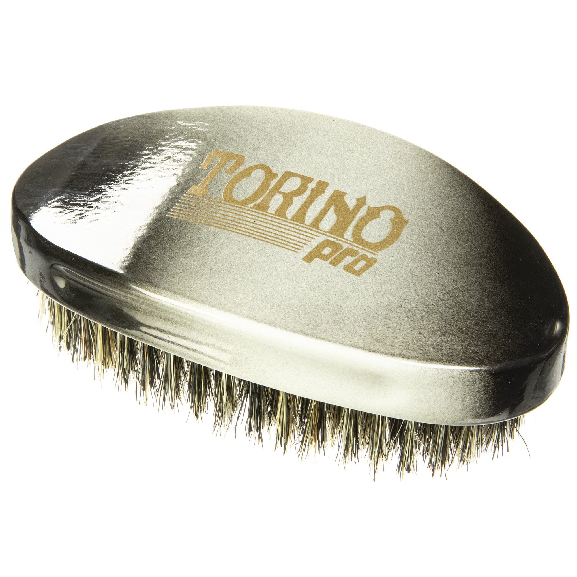 Torino Pro Wave Brushes by Brush king #81A- Soft Curved Palm 360 Waves brush