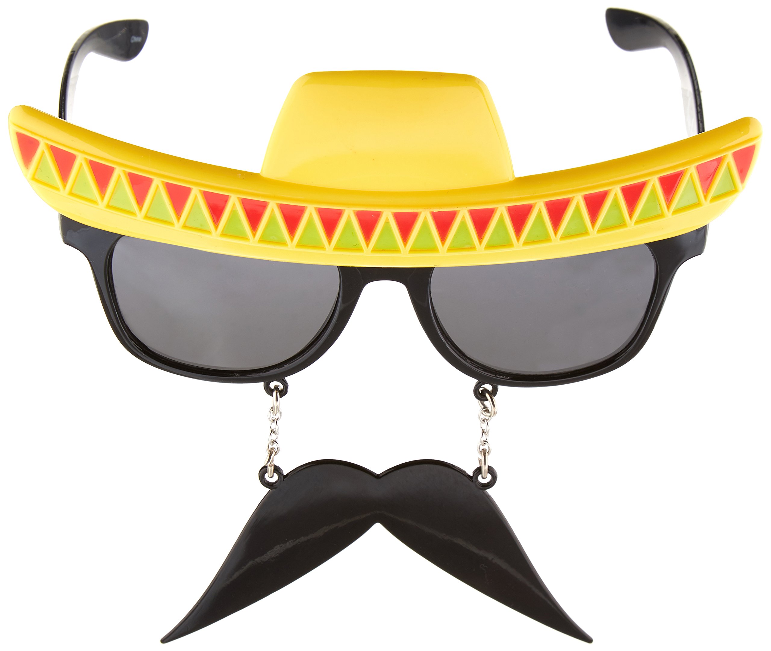 Sun-StachesCinco de Mayo Sunglasses Party Disguise Photo Ops One Size Fits Most