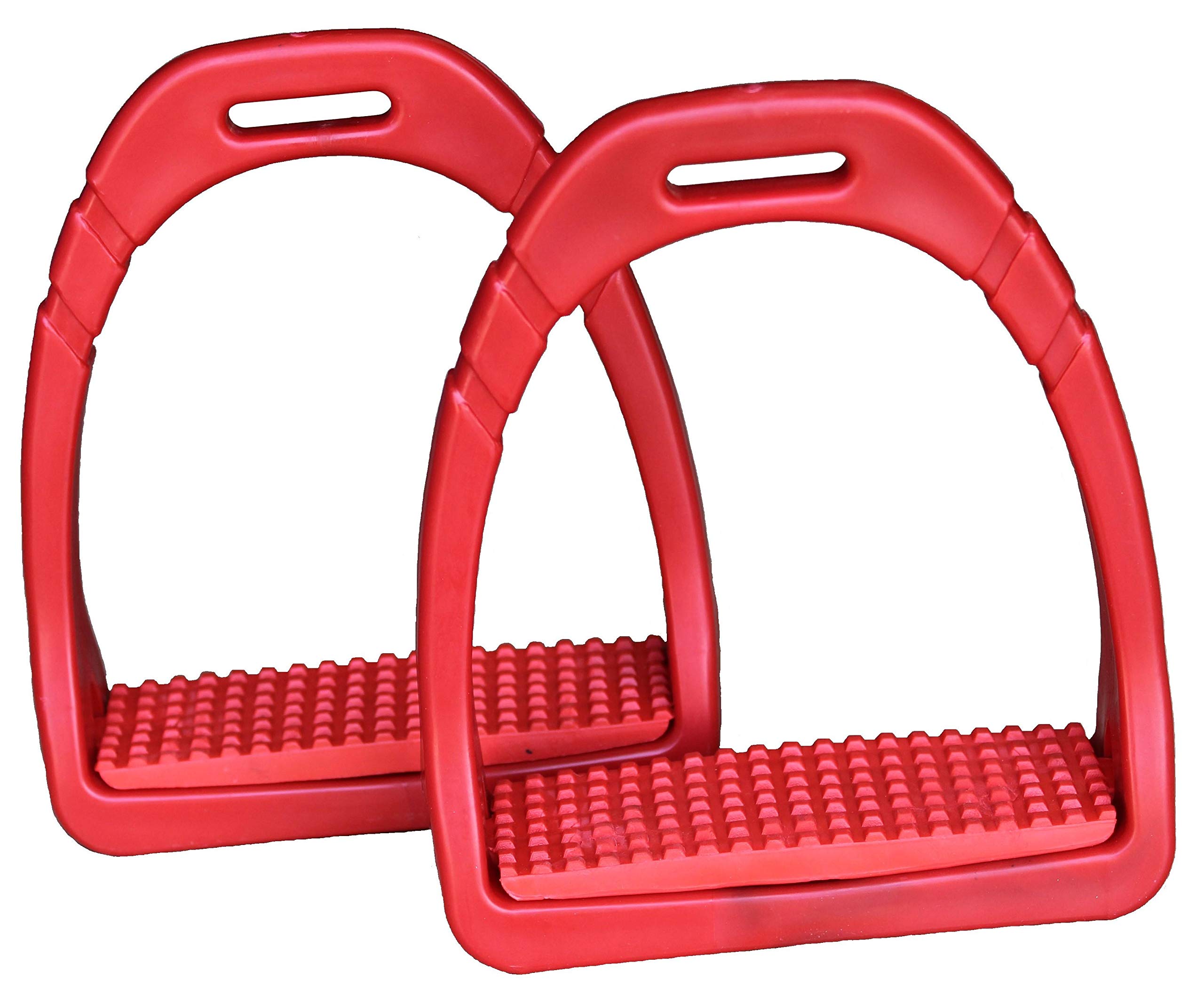 HI-RIDER PLaSTIC STIRRUPS - RED