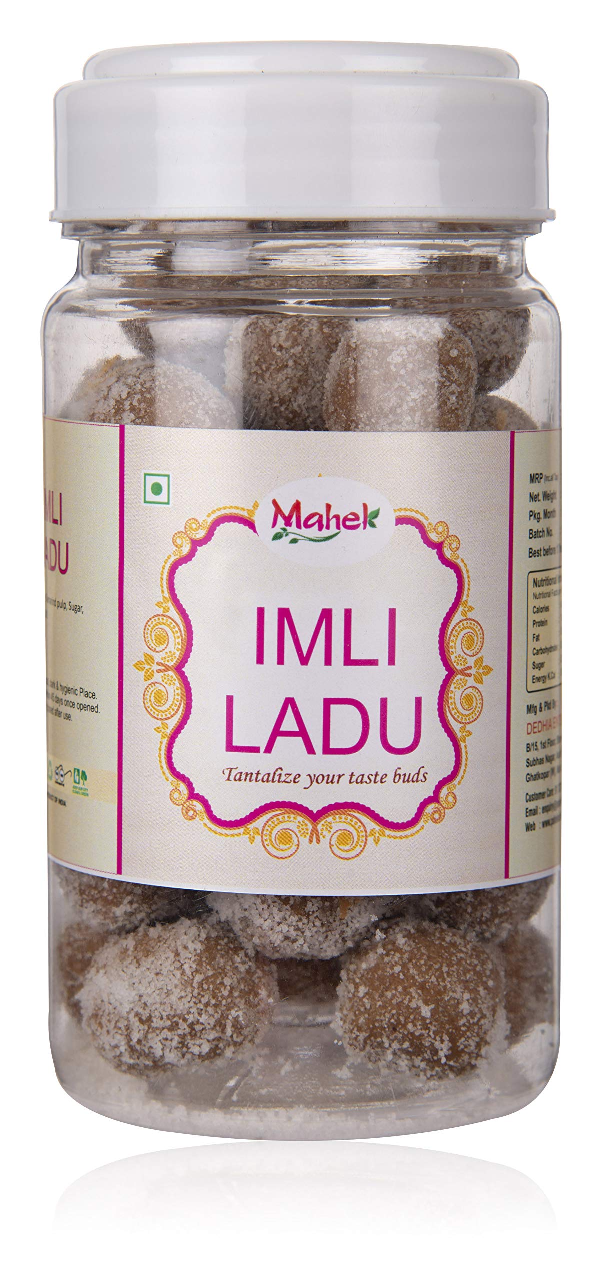 Mahek Imli Goli Hygienically Packed Traditional Mukhwas | Mouth Freshener, Digestive,After-Meal Set of 1 200g