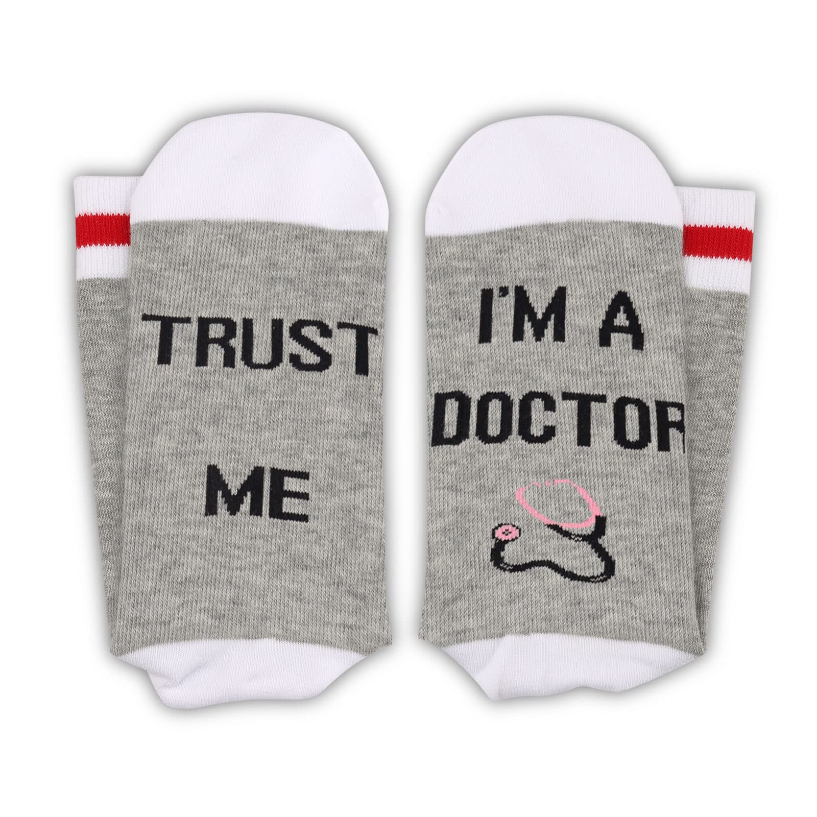 GJTIM2 Pairs Novelty Get Well Soon Gift Funny Cookies Humor Gift Tough Cookie Unisex Socks