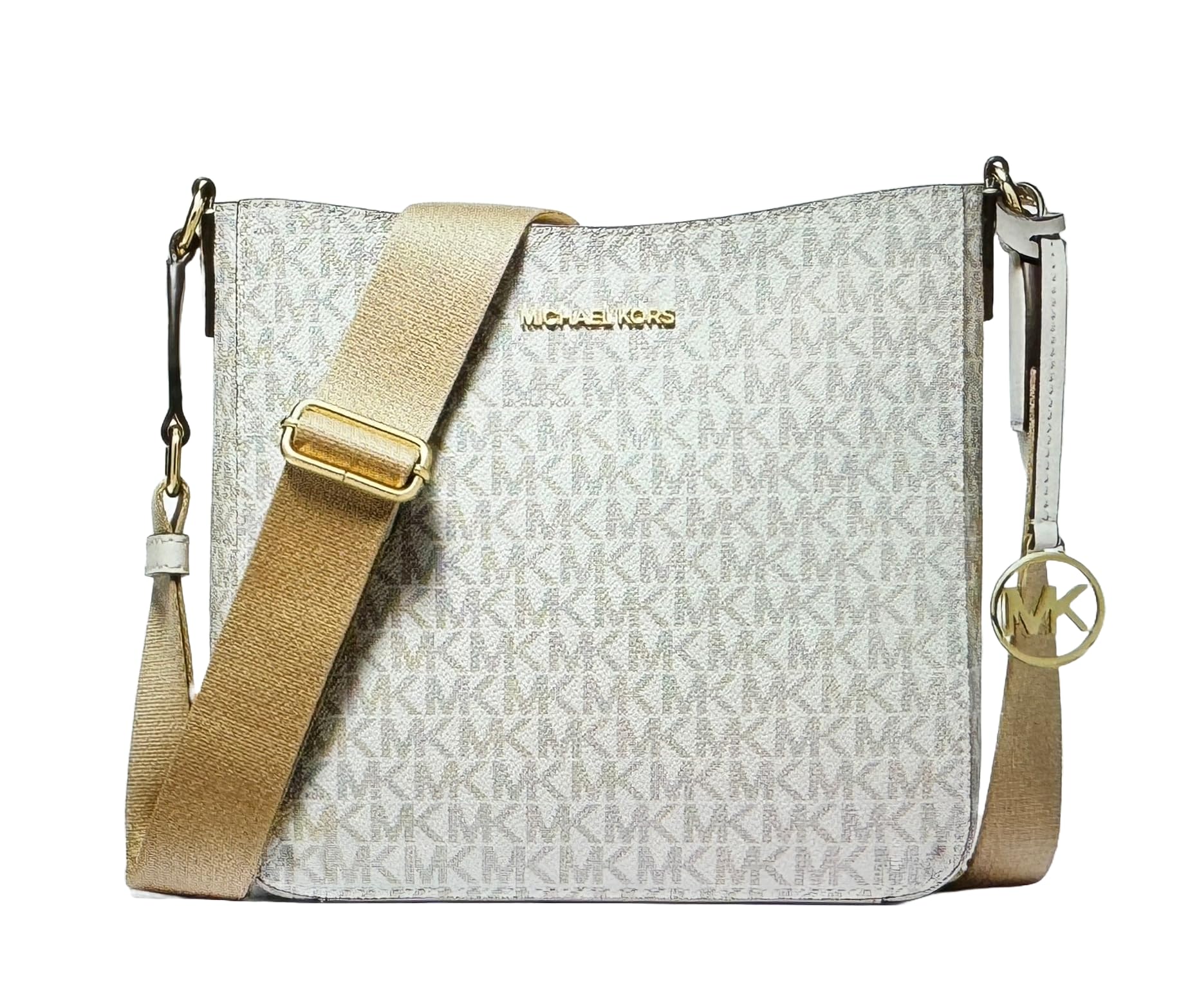 Michael KorsSmall Leather Crossbody Bag (Light Cream)