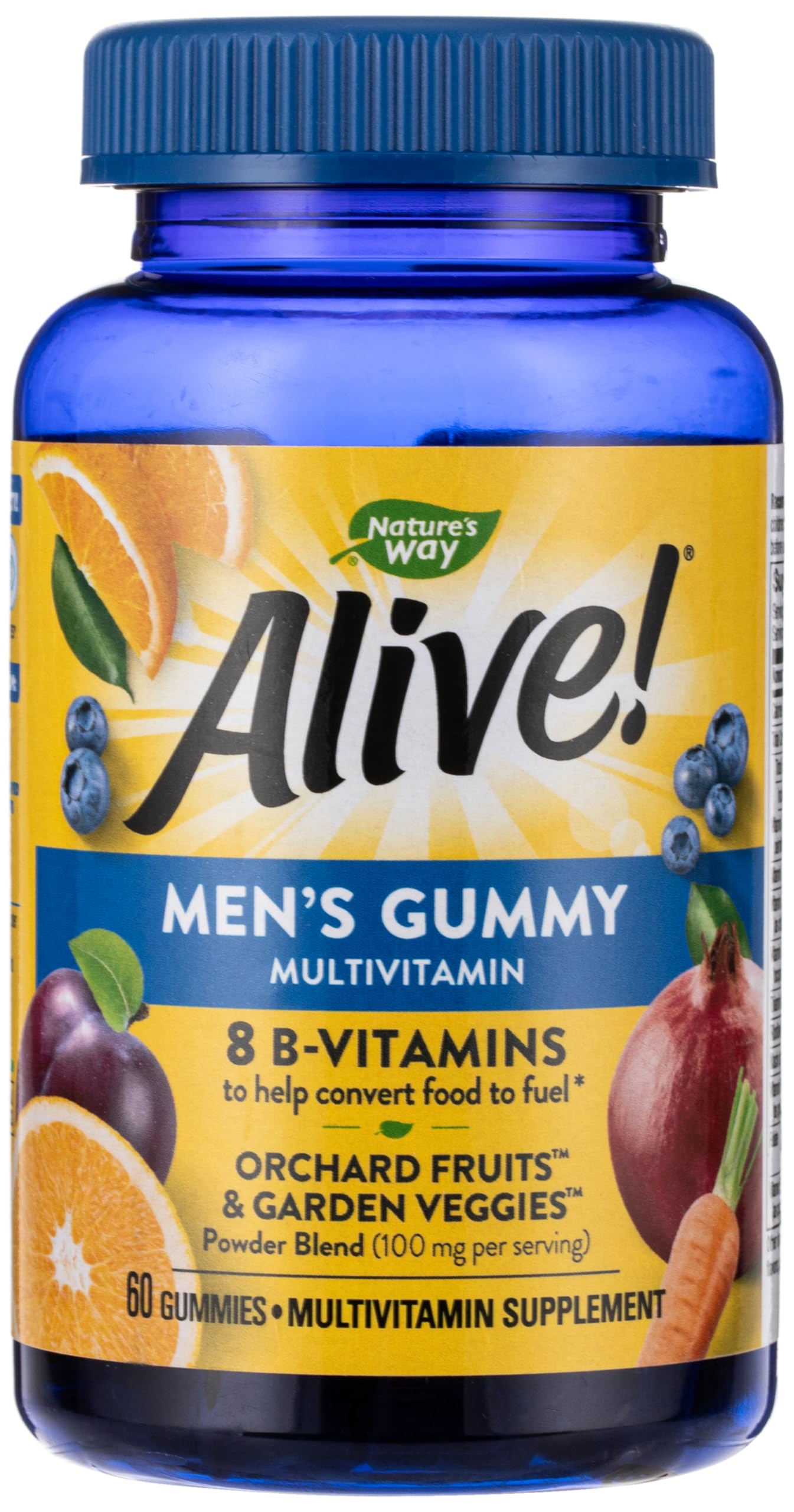 Nature's WayAlive Men's Gummy Vitamins, 60 Gummies