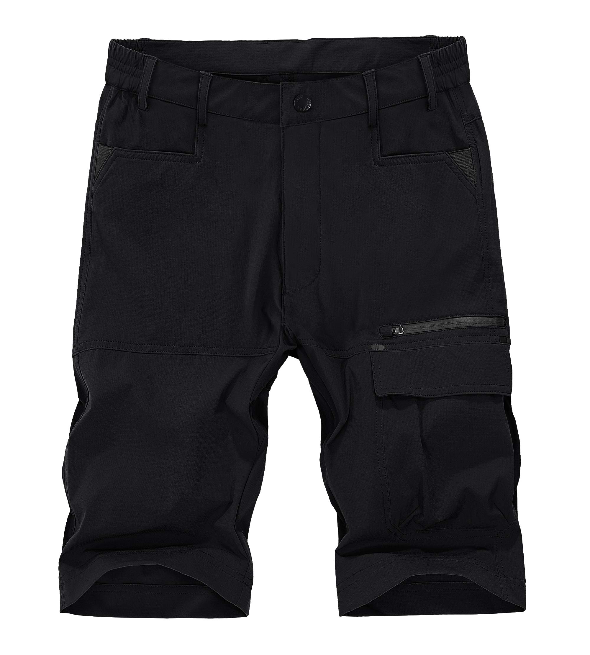 Mens Hiking Shorts Summer Cargo Lightweight Quick Dry Pants Scratch-Resistant Combat Work Shorts with Belt