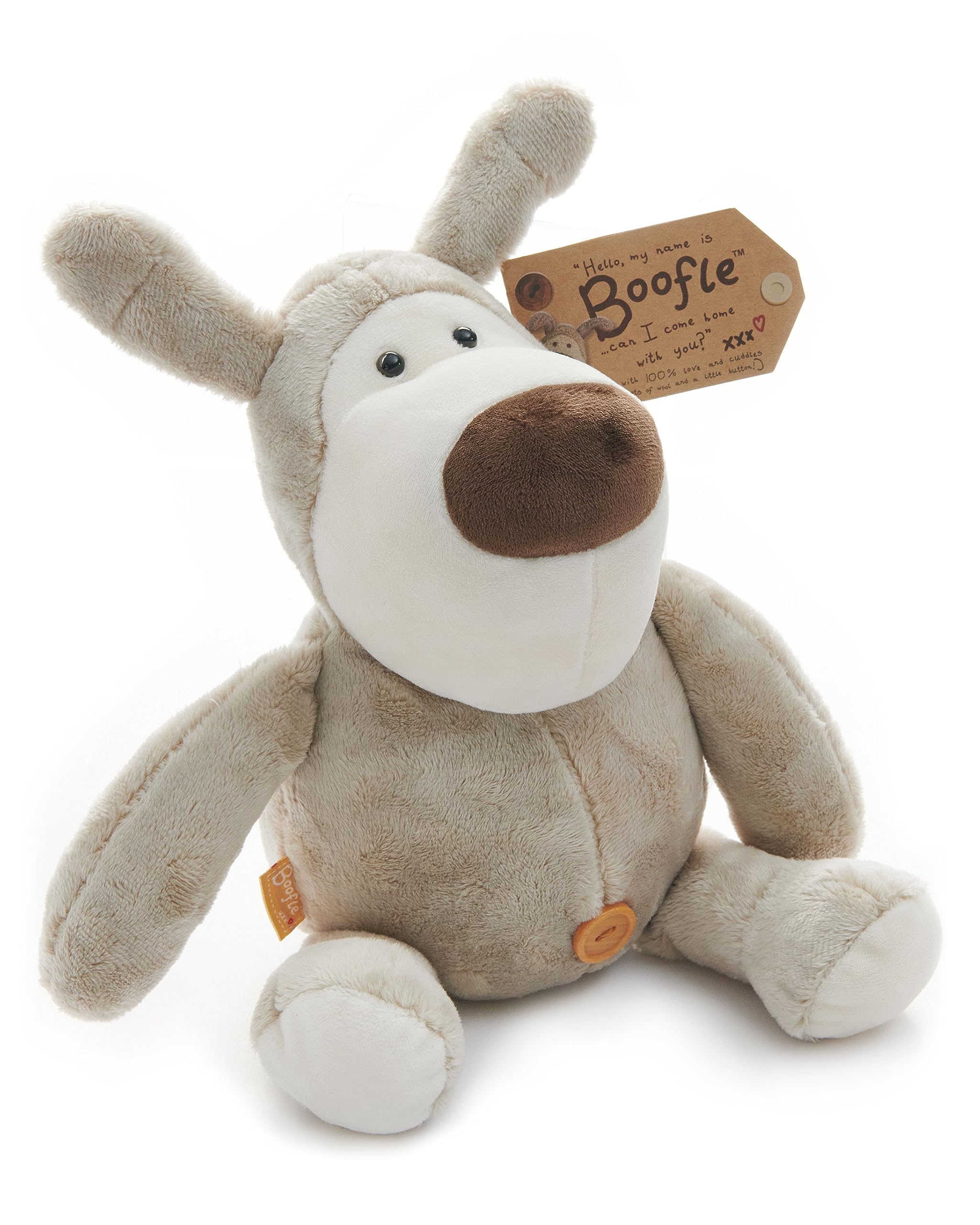 Boofle8 Inch Plush - Cute Soft Dog Teddy