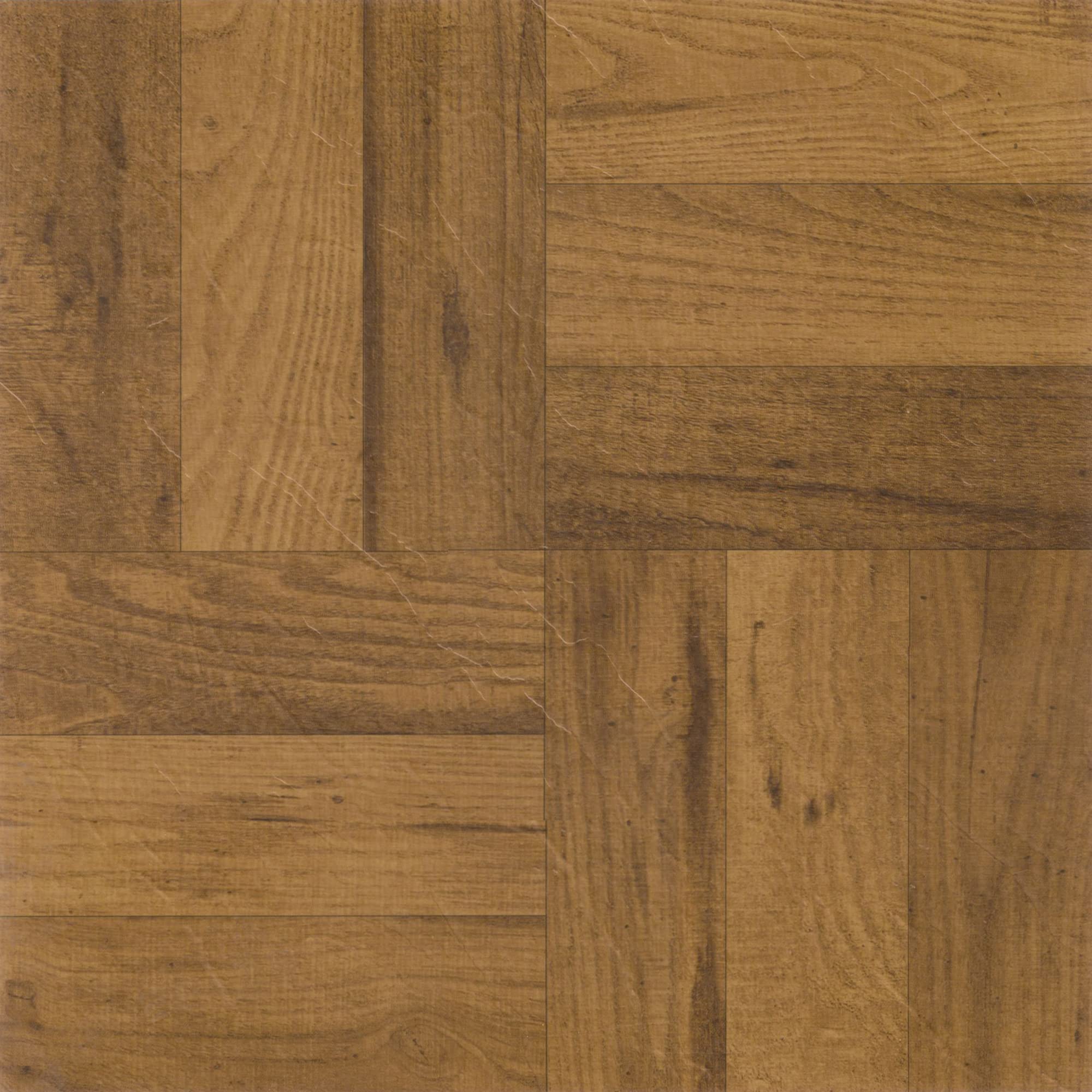 Achim Home FurnishingsFtvwd22520 Nexus 12-Inch Vinyl Tile, Wood 3 Finger Medium Oak Parquet, 20-Pack