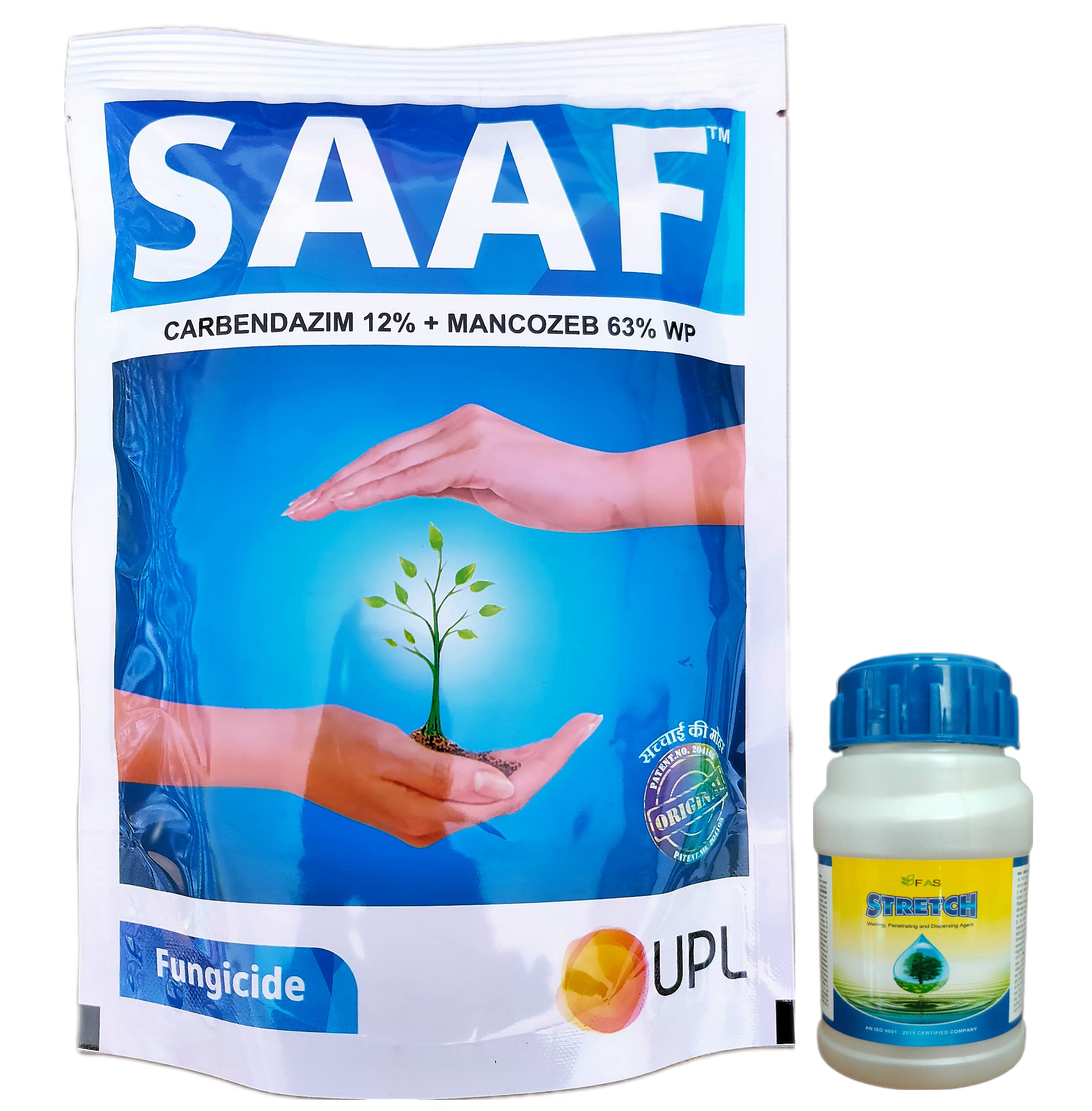 Saaf Fungicide 250gm + Stretch Surfactant 100ml | KUL Combo