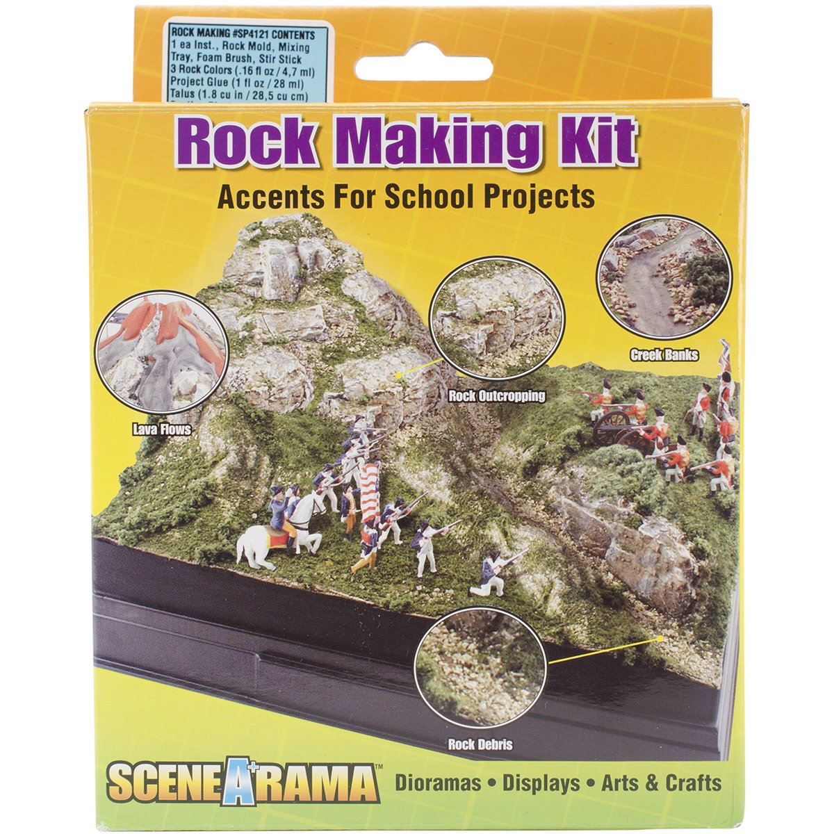 Woodland Scenics Scene-A-Rama Rock Making Kit, Multicolor