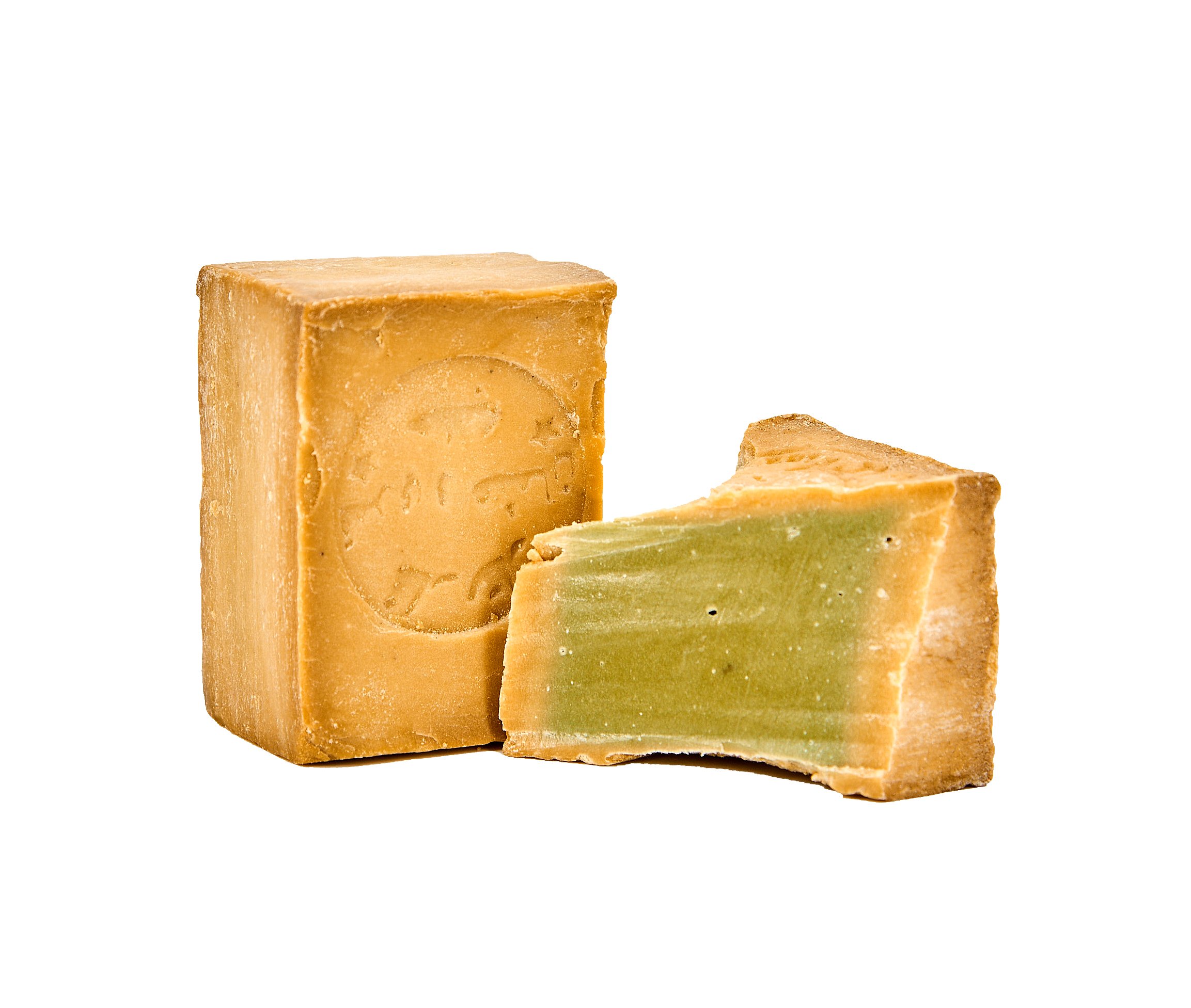 Olive Oil Soap "Aleppo" 95% Oliveoil & 5% Laurel Oil, 200 g - for skin, hair, body and face natural soap