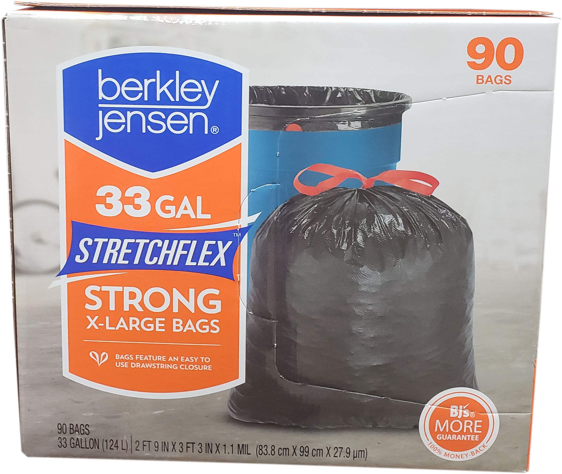 Berkley And Jensen Drawstring Trash, 90 Count