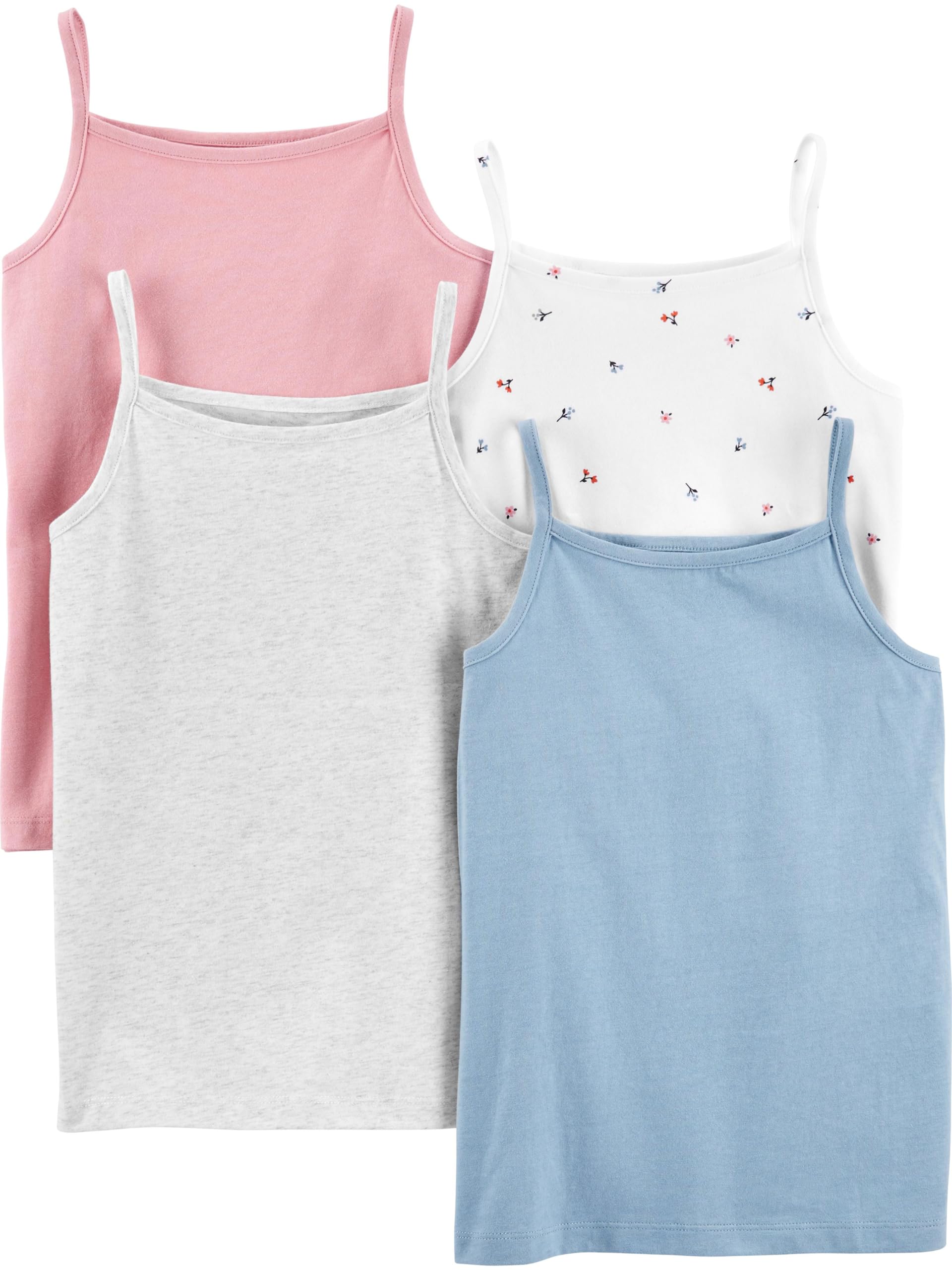 Simple Joys by Carter'sGirls and Toddlers' Tank Tops, Pack of 4