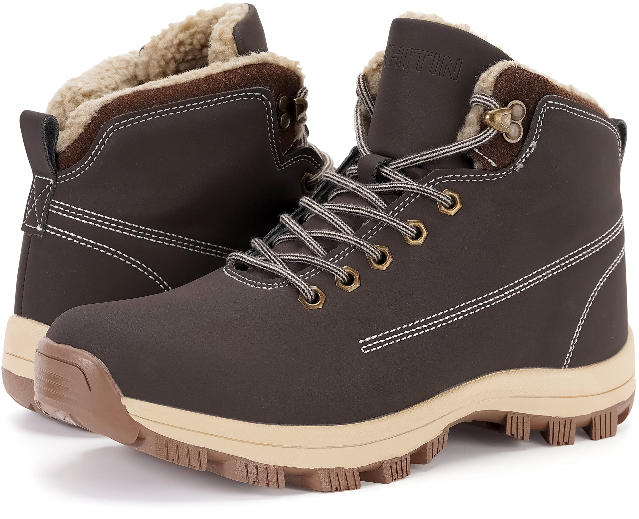 WHITIN Men's Waterproof Cold-Weather Boots