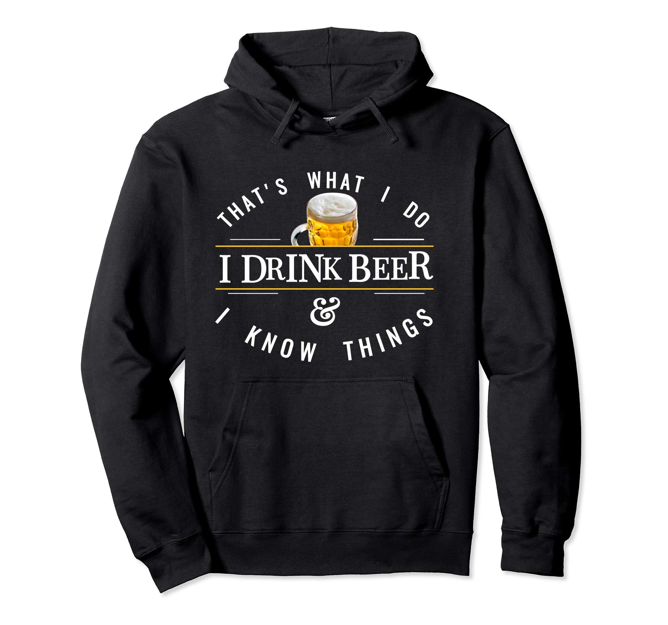 Beer Logo Related Gift Men Women Funny IPA or Craft Beer Pullover Hoodie