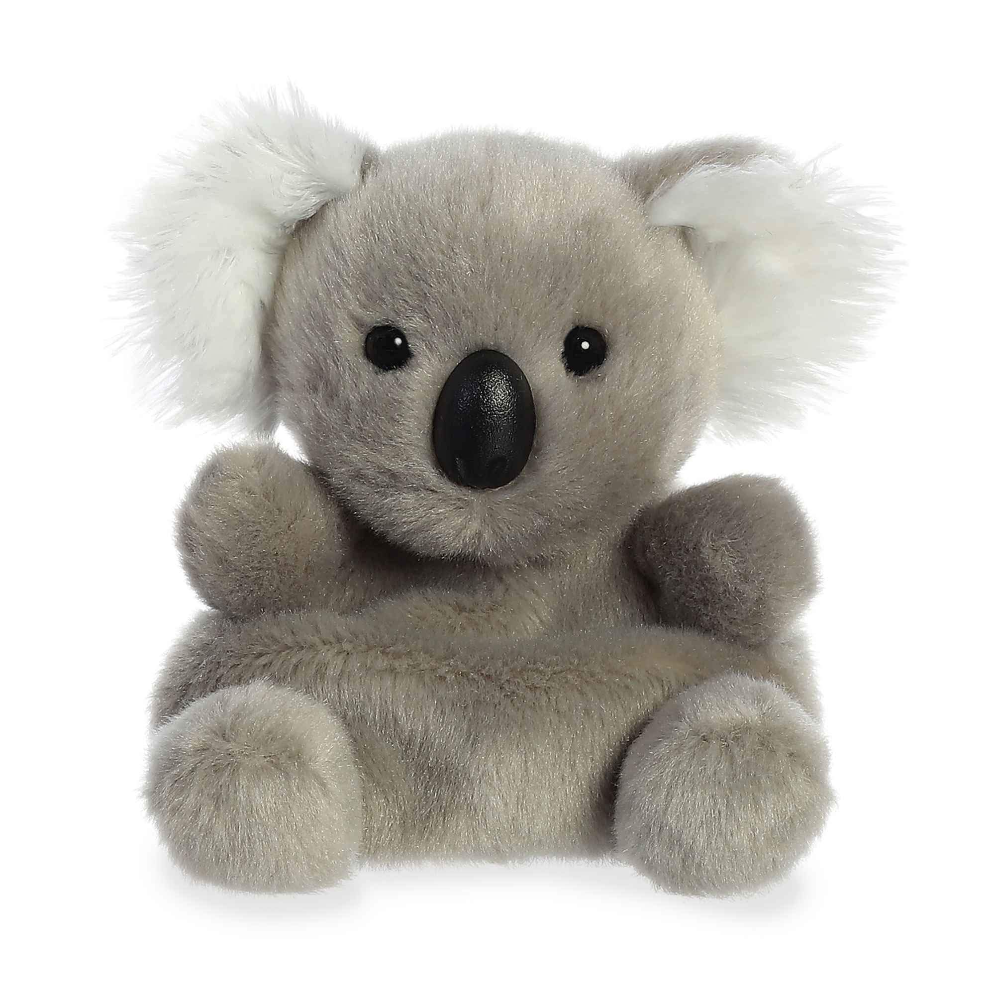 AuroraAdorable Palm Pals™ Wiggles Koala™ Stuffed Animal - Pocket-Sized Play - Collectable Fun - Gray 5 Inches